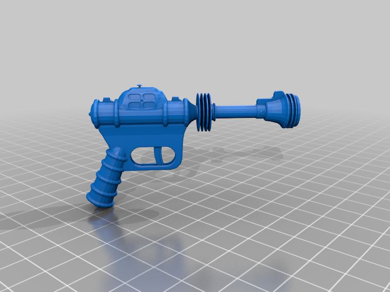 raygun - art-dec - cosplay scale