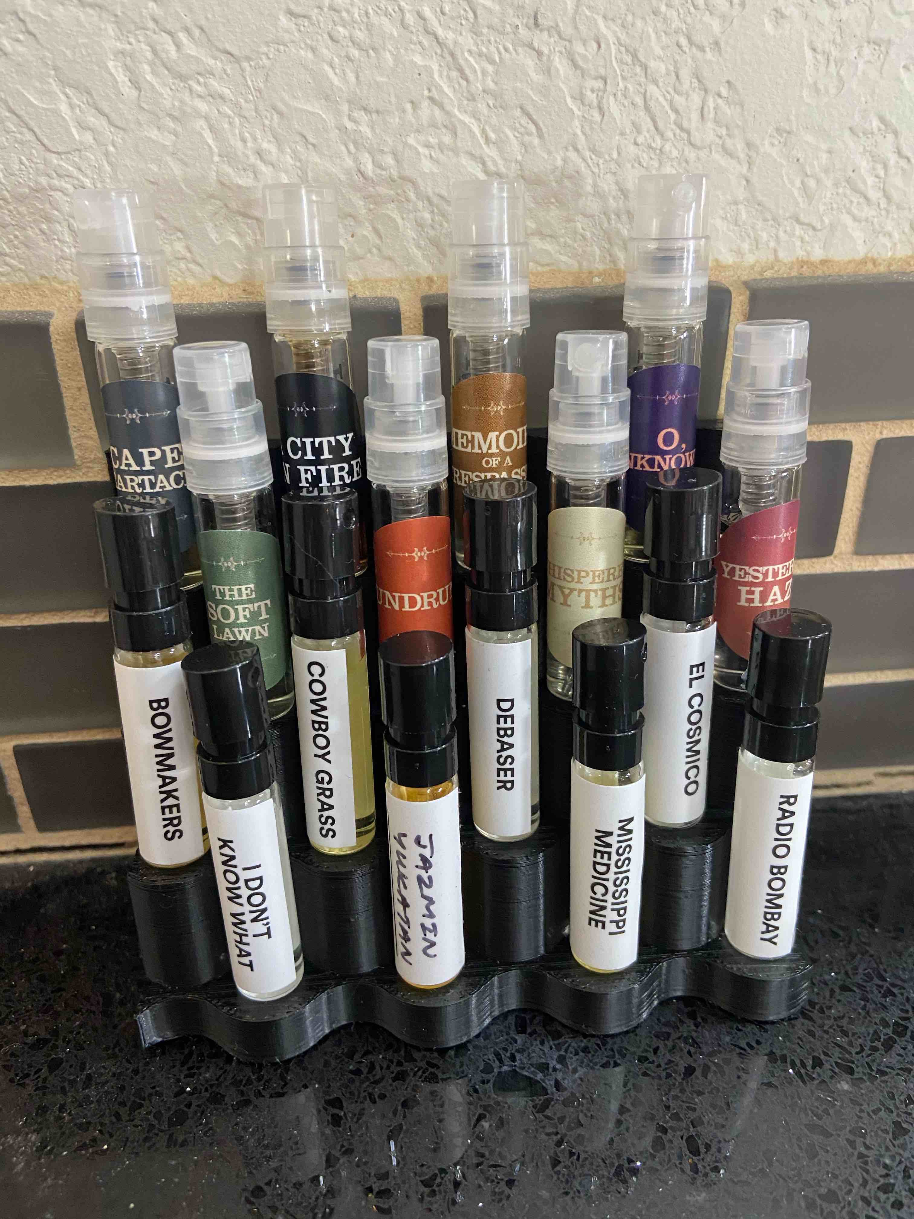 Perfume Sample Display