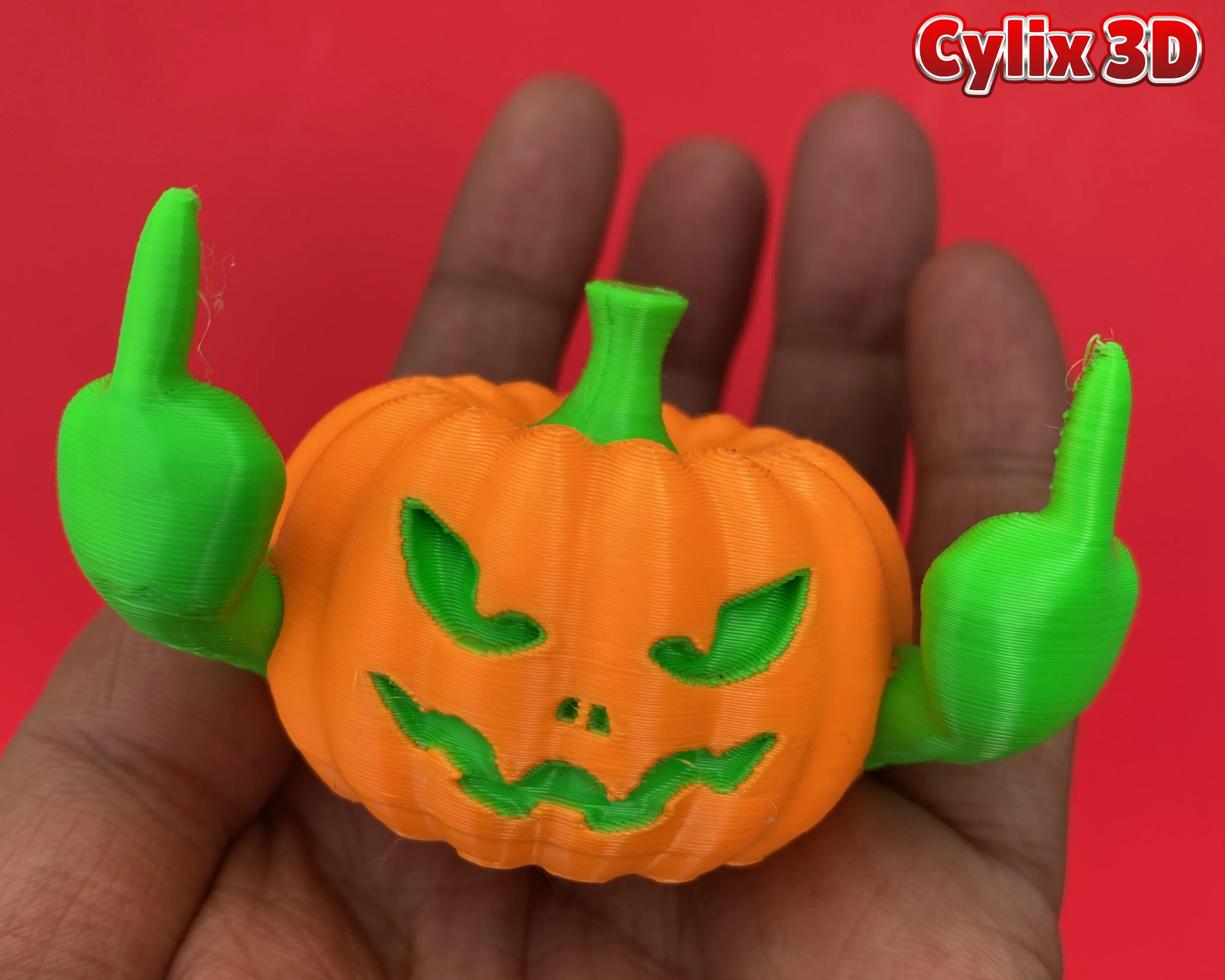 Pumpkin Middle Finger, Halloween 2024