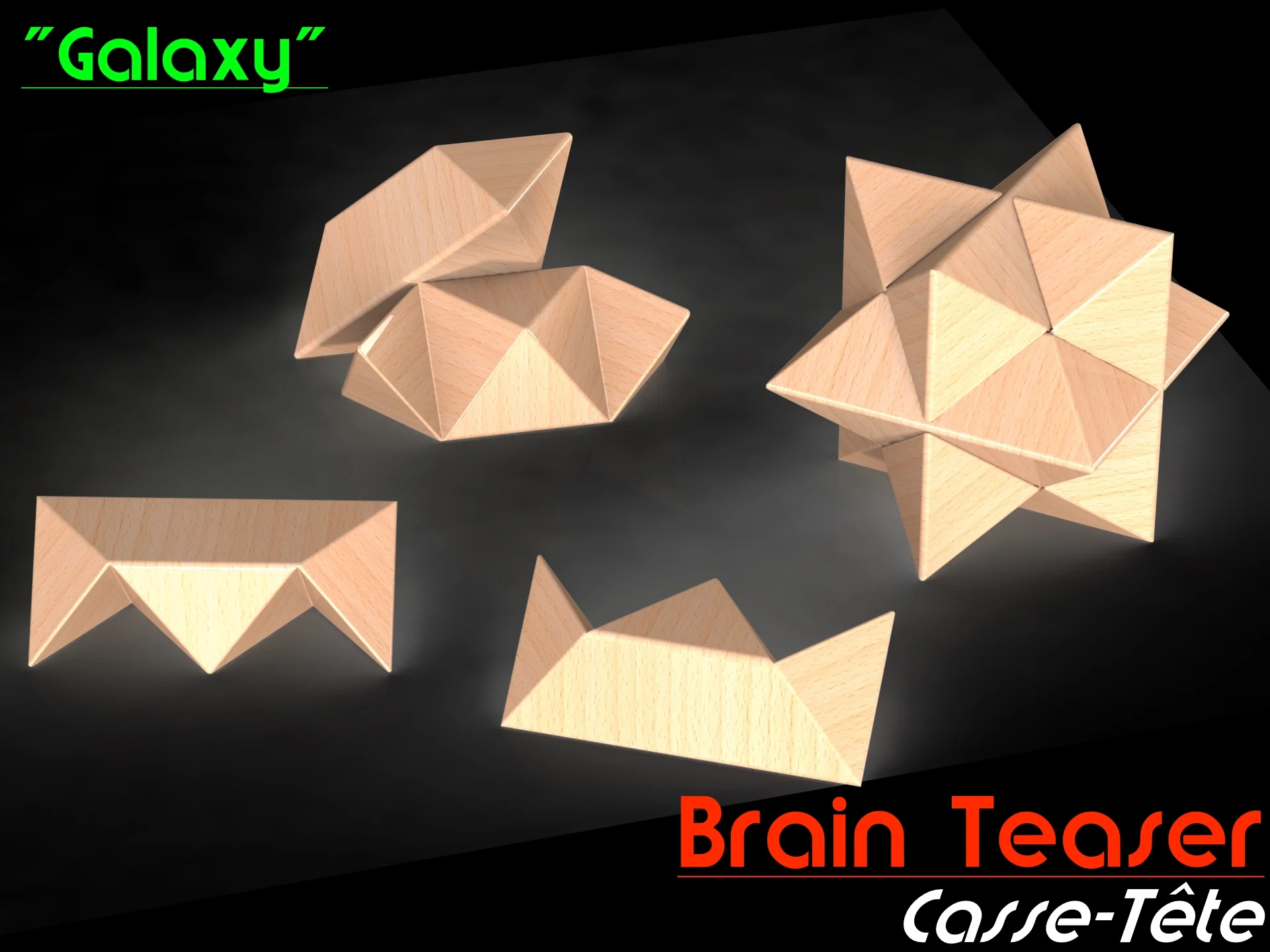 Brain Teaser (Casse-tête) "Galaxy"