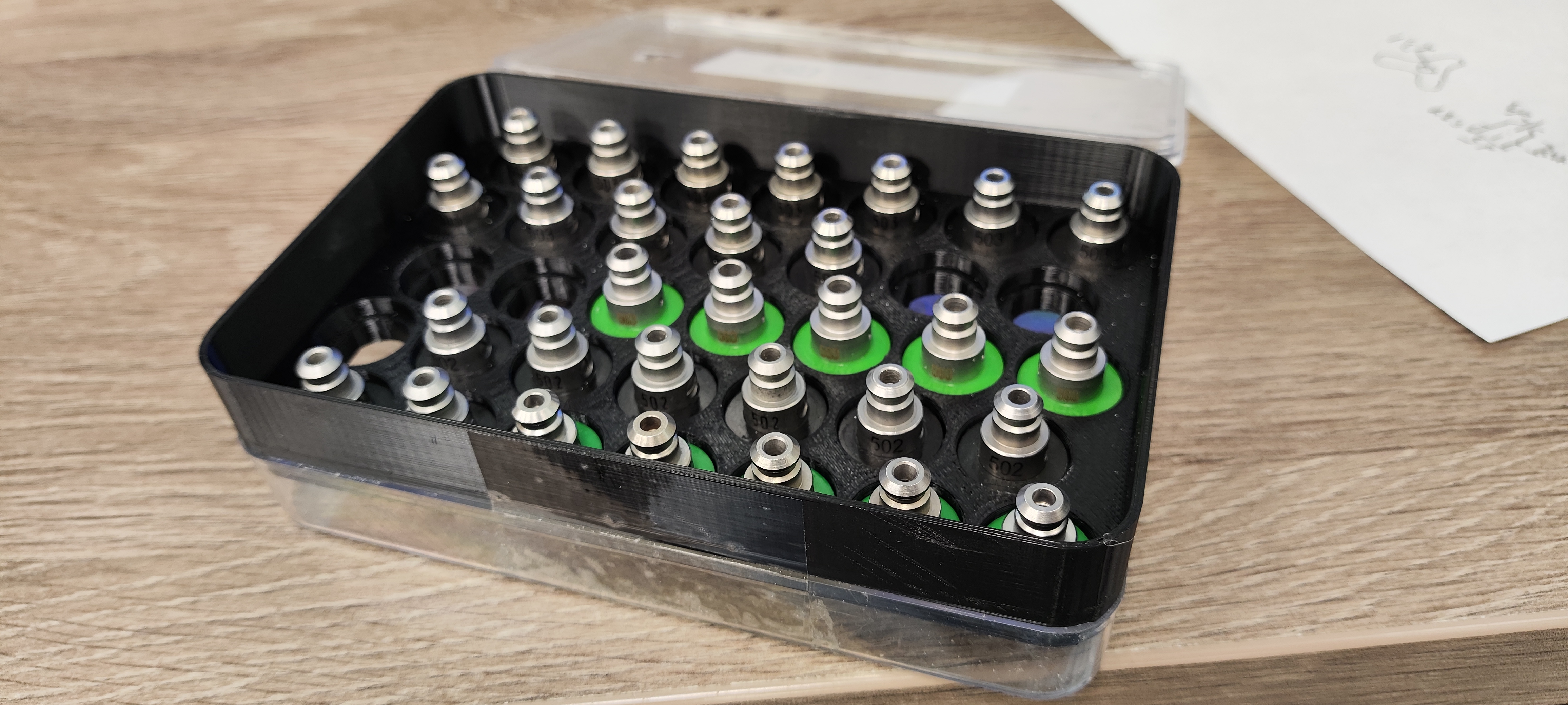 JUKI nozzle storage box 5x7