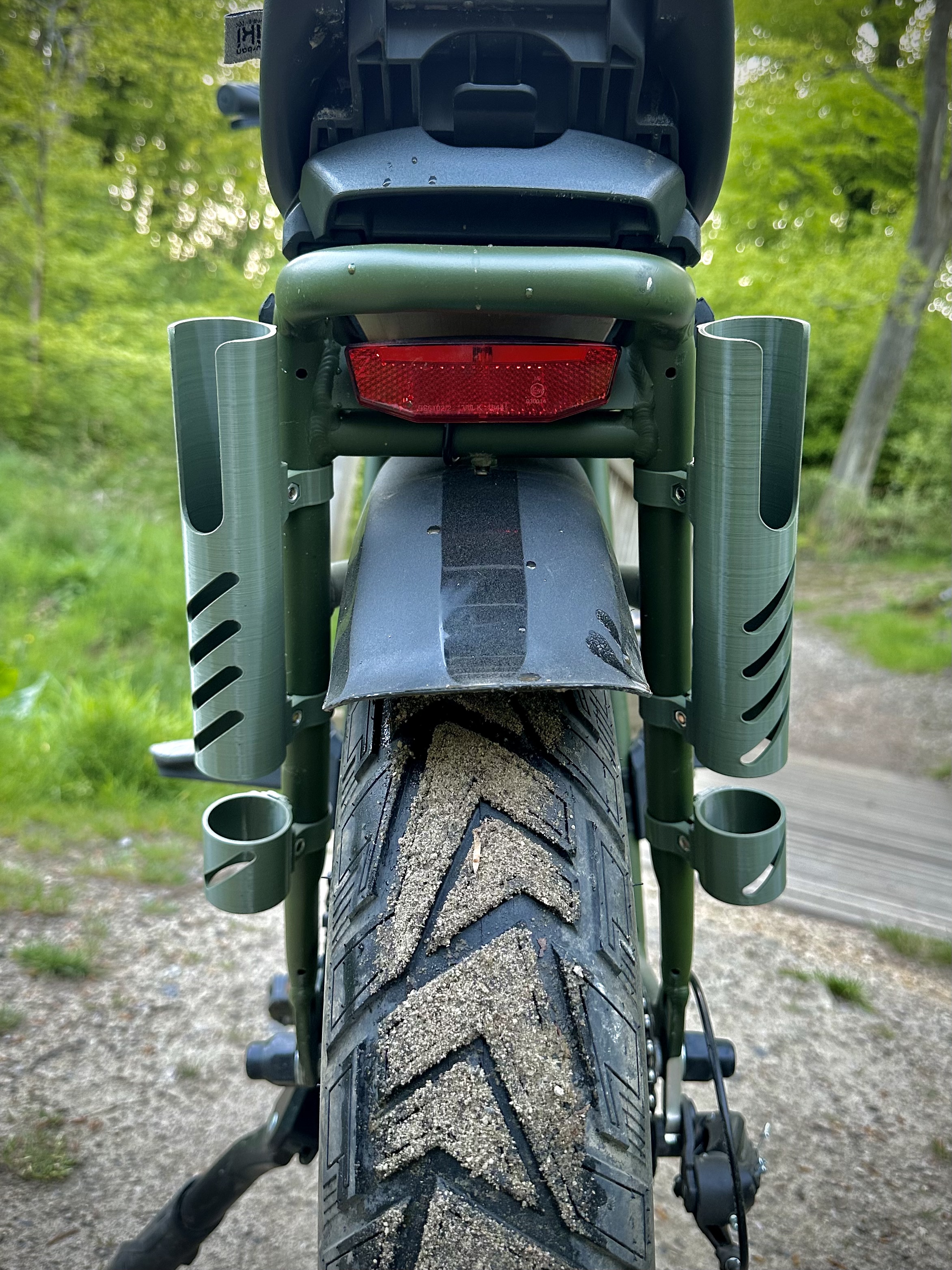 Fishing Rod Holder for Fiido T1 Cargo Bike
