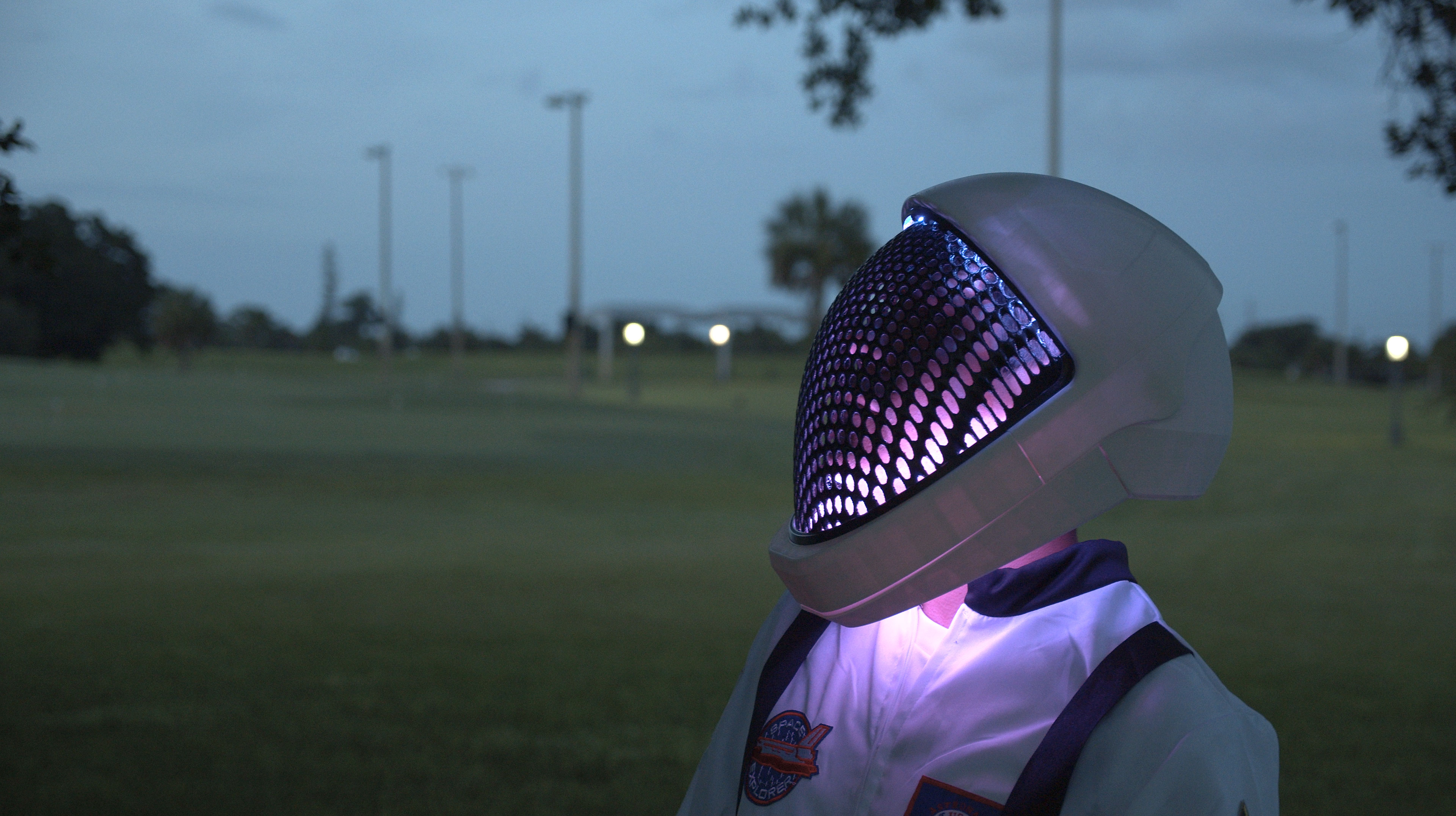 SpaceX Helmet Visor