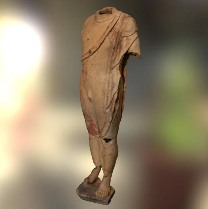 Funeral statue of a noble etruscan