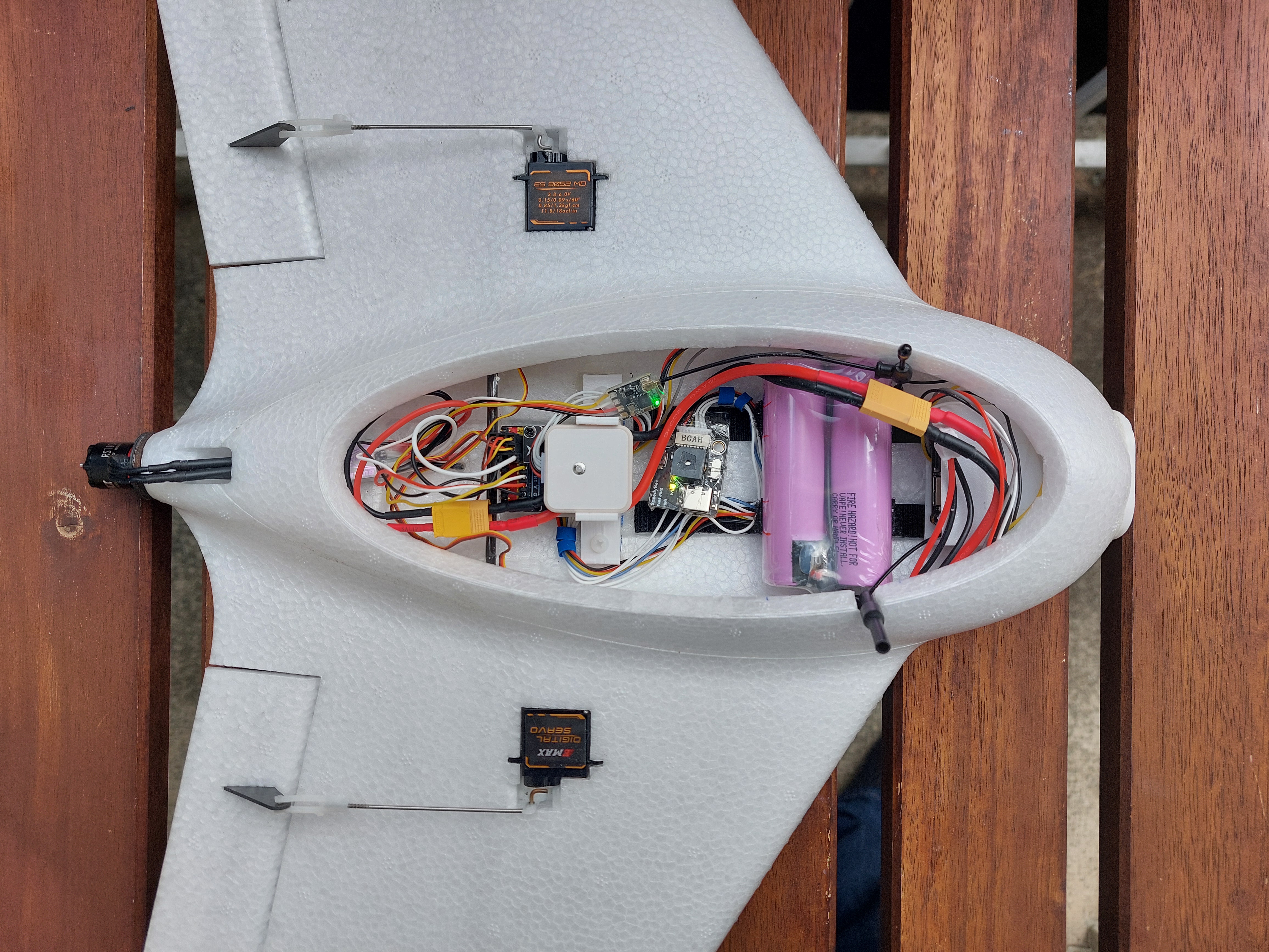 Alight Wing Flik FC and GNSS mount
