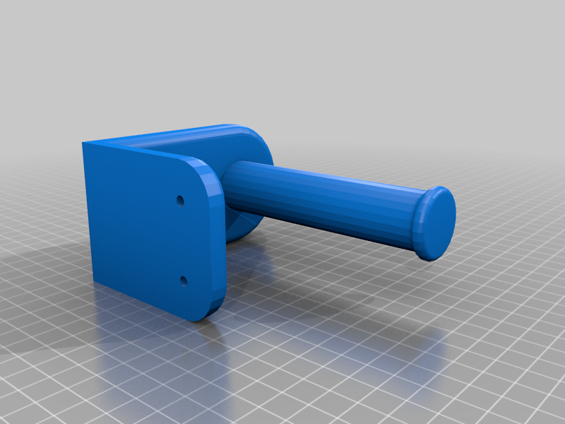 Toilet paper holder (Porte rouleau papier toilette)