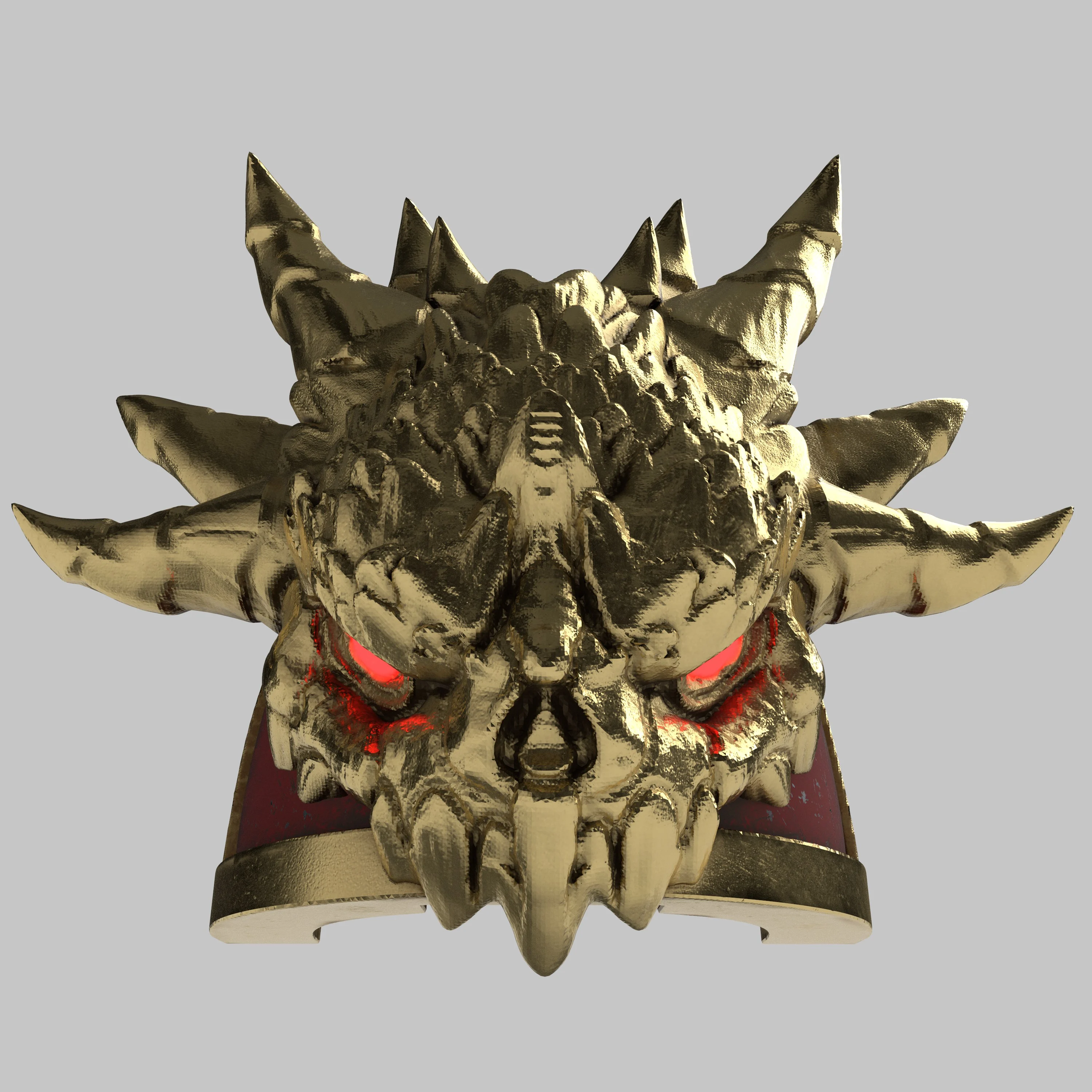 Demon space shoulder pad