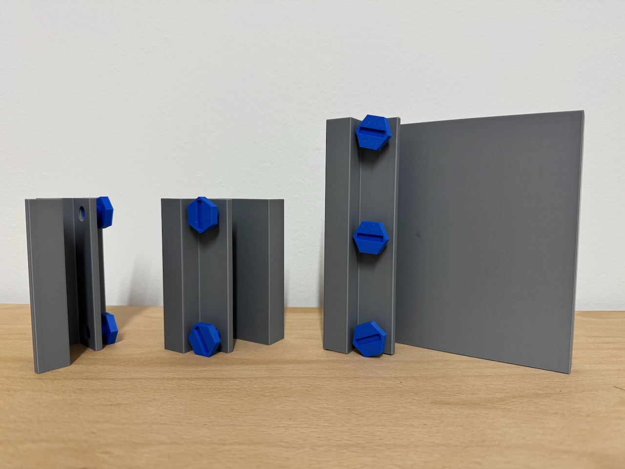 Holder for foam edge protector, mounted on windowsill