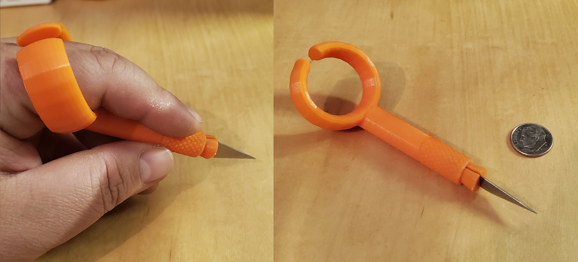 Finger Loop Hobby Knife