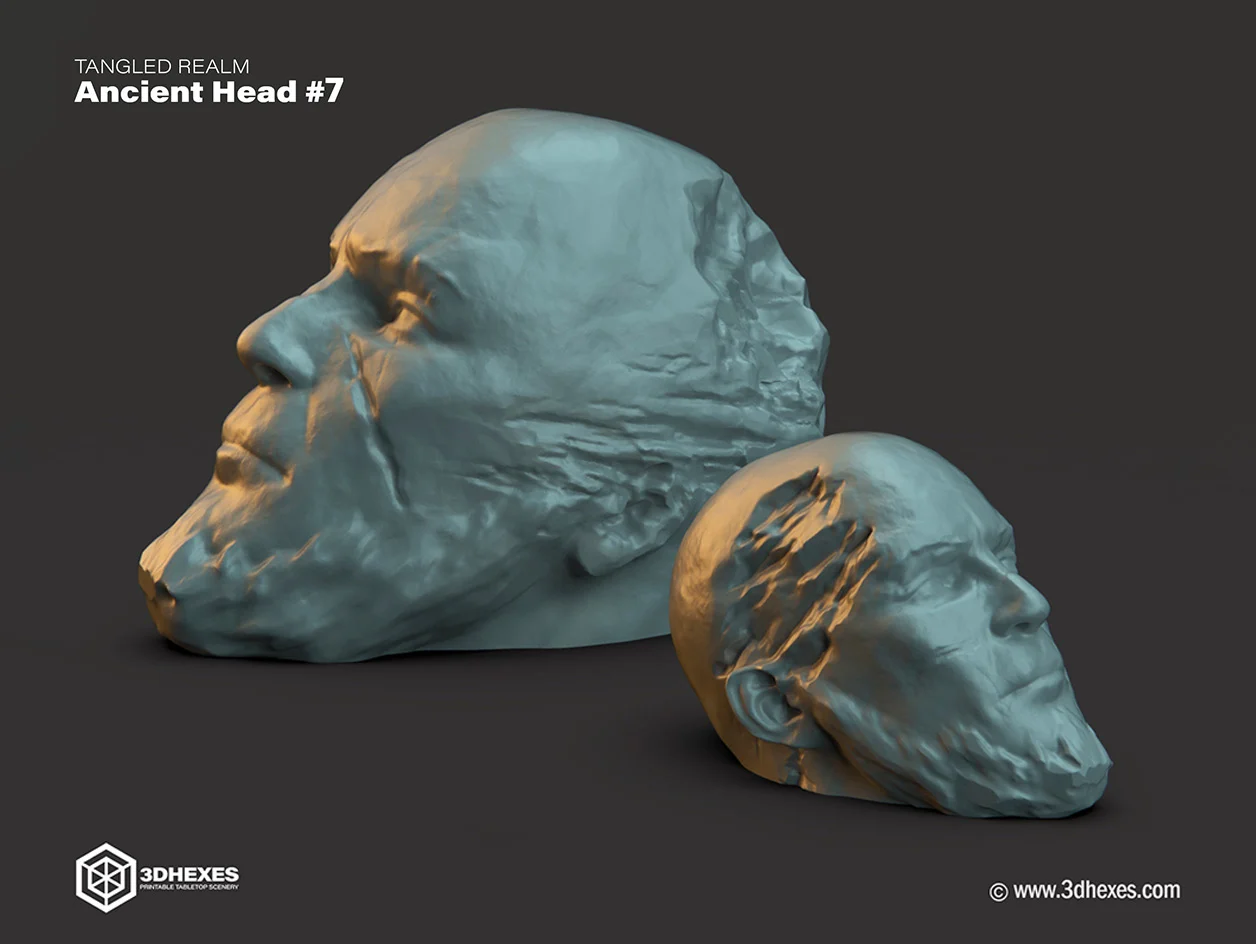 Ancient Head #7 - Tangled Realm