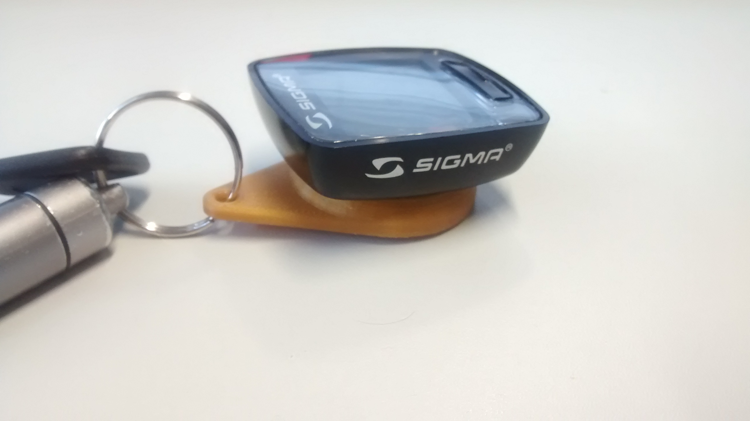 Bike speedo holder for keychain