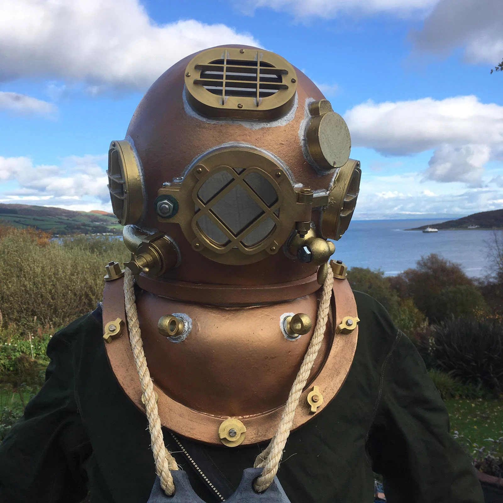US Navy Diving Helmet