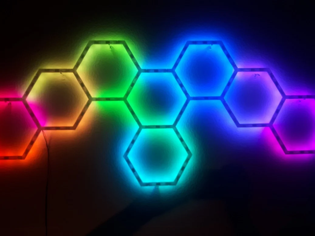 Hexagon Wall Light LED