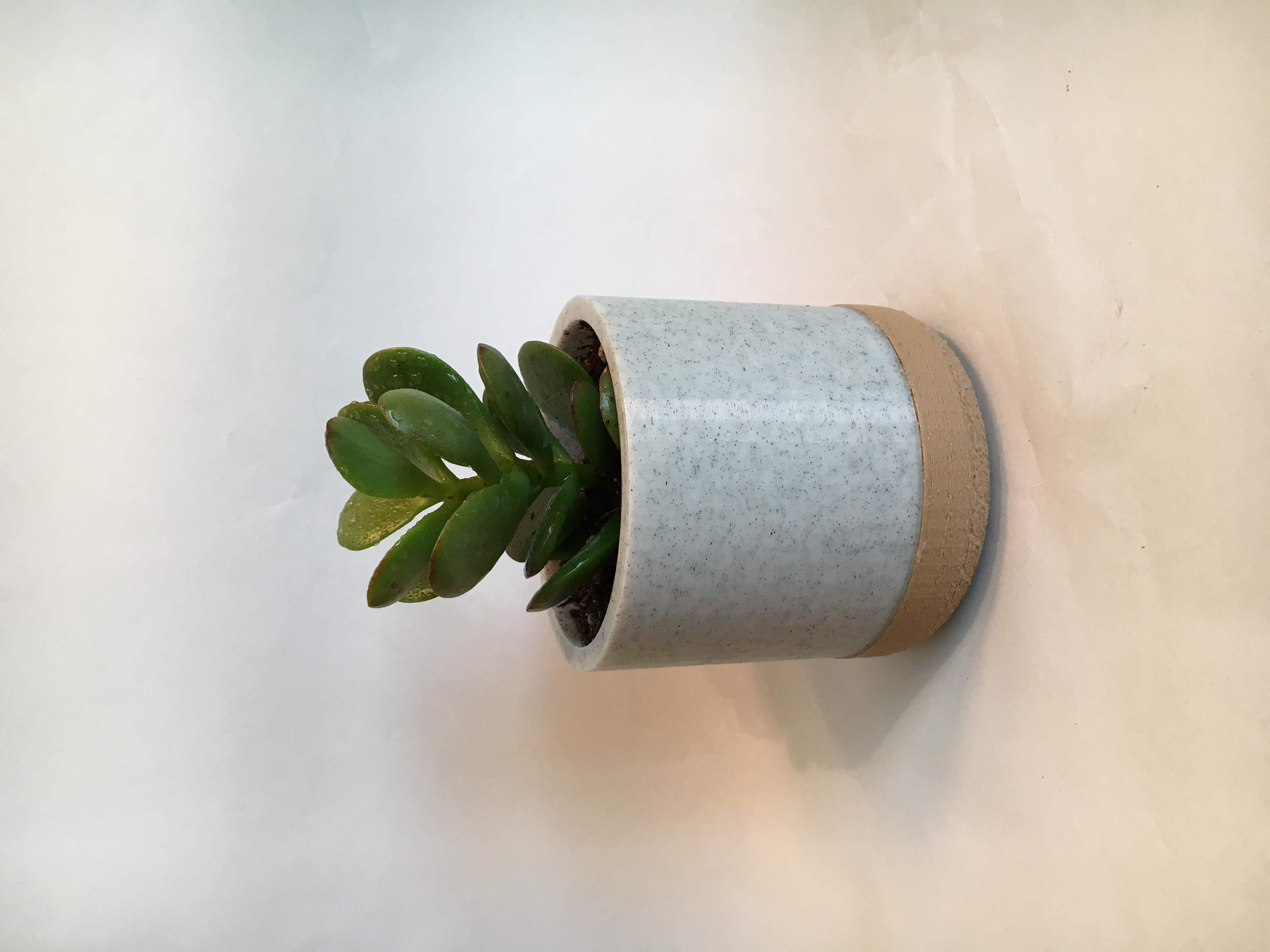 Two Tone Flower Pot