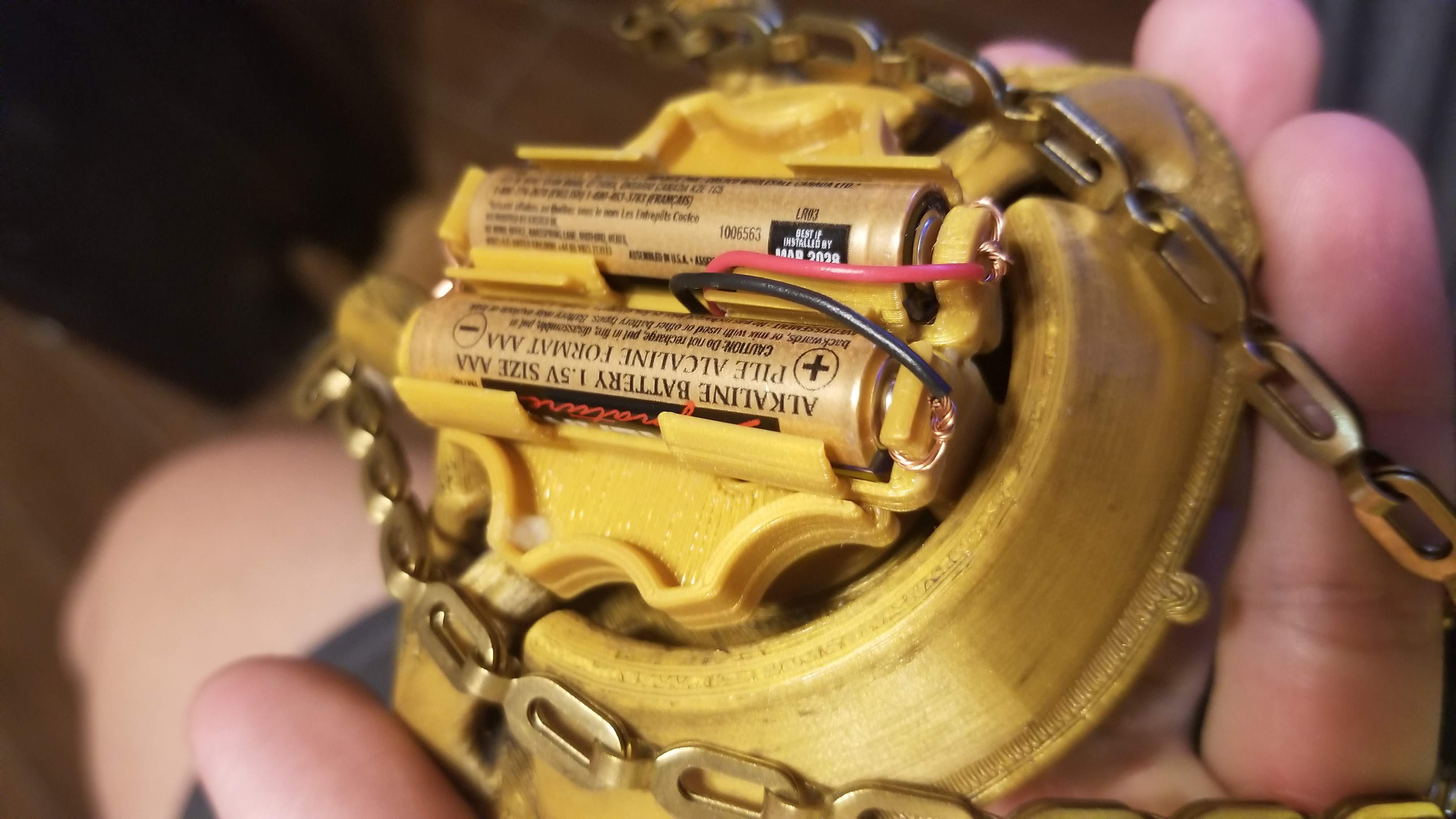 Easy Battery Pack for Eye of Agamotto