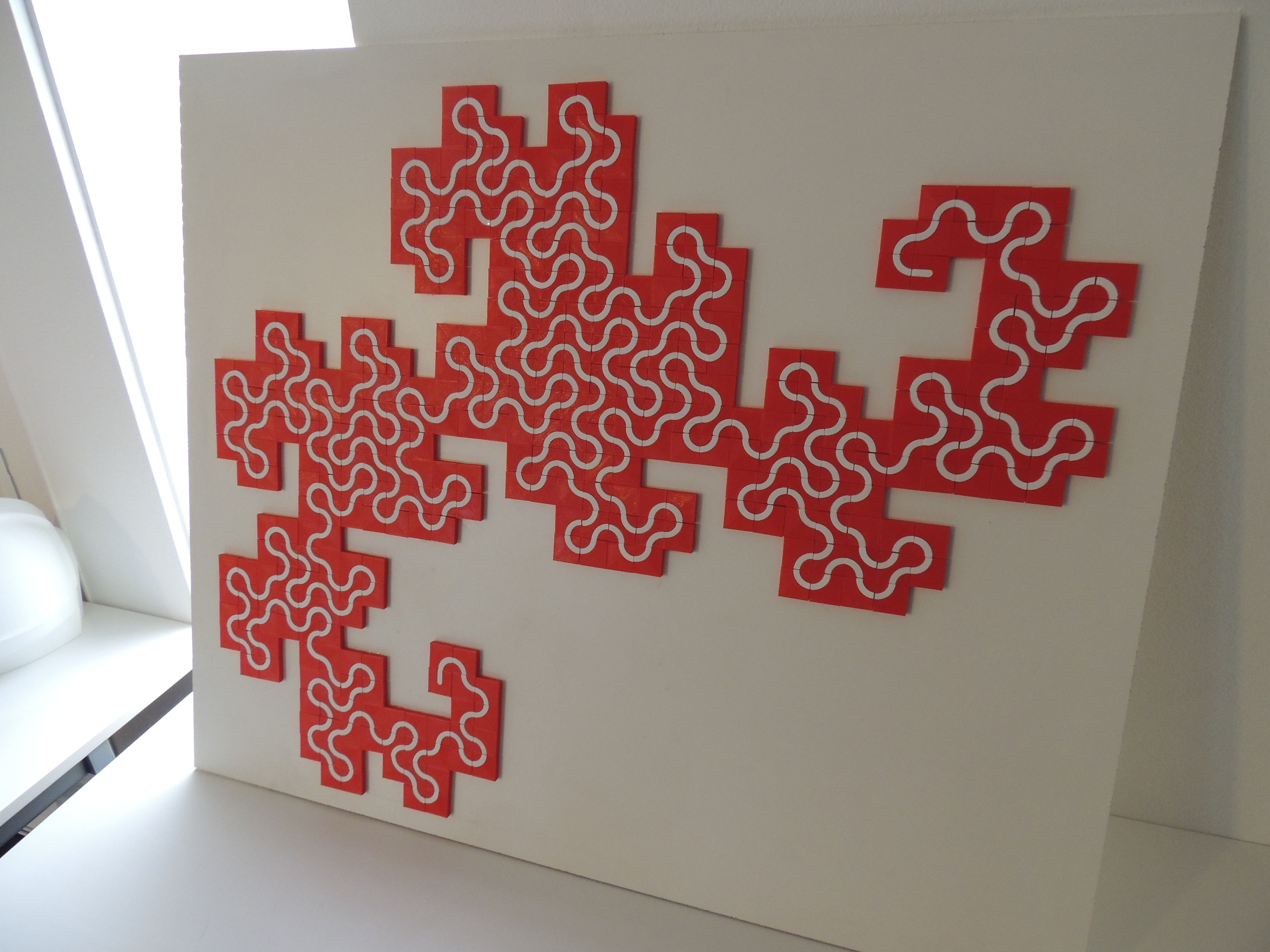 Dragon Curve Mosaic