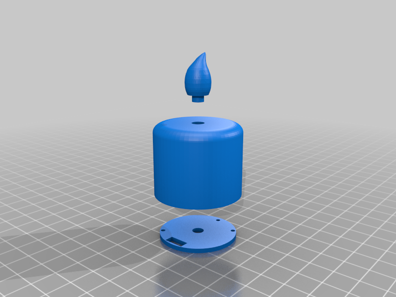 Homematic / Raspberrymatic LED Teelicht / tea candle