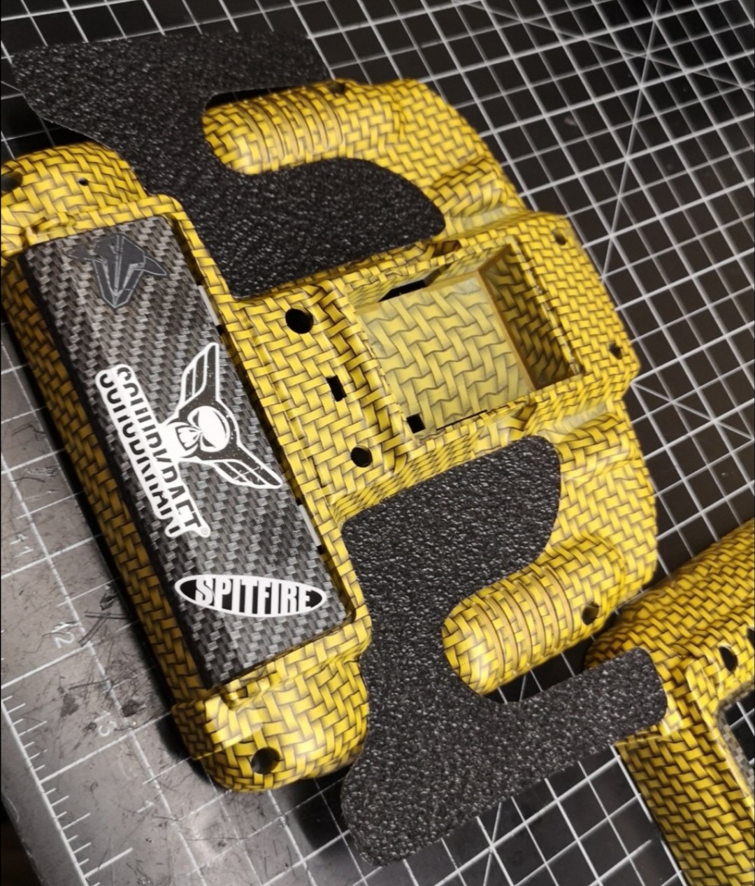 Taranis X9D+ antiskid grip