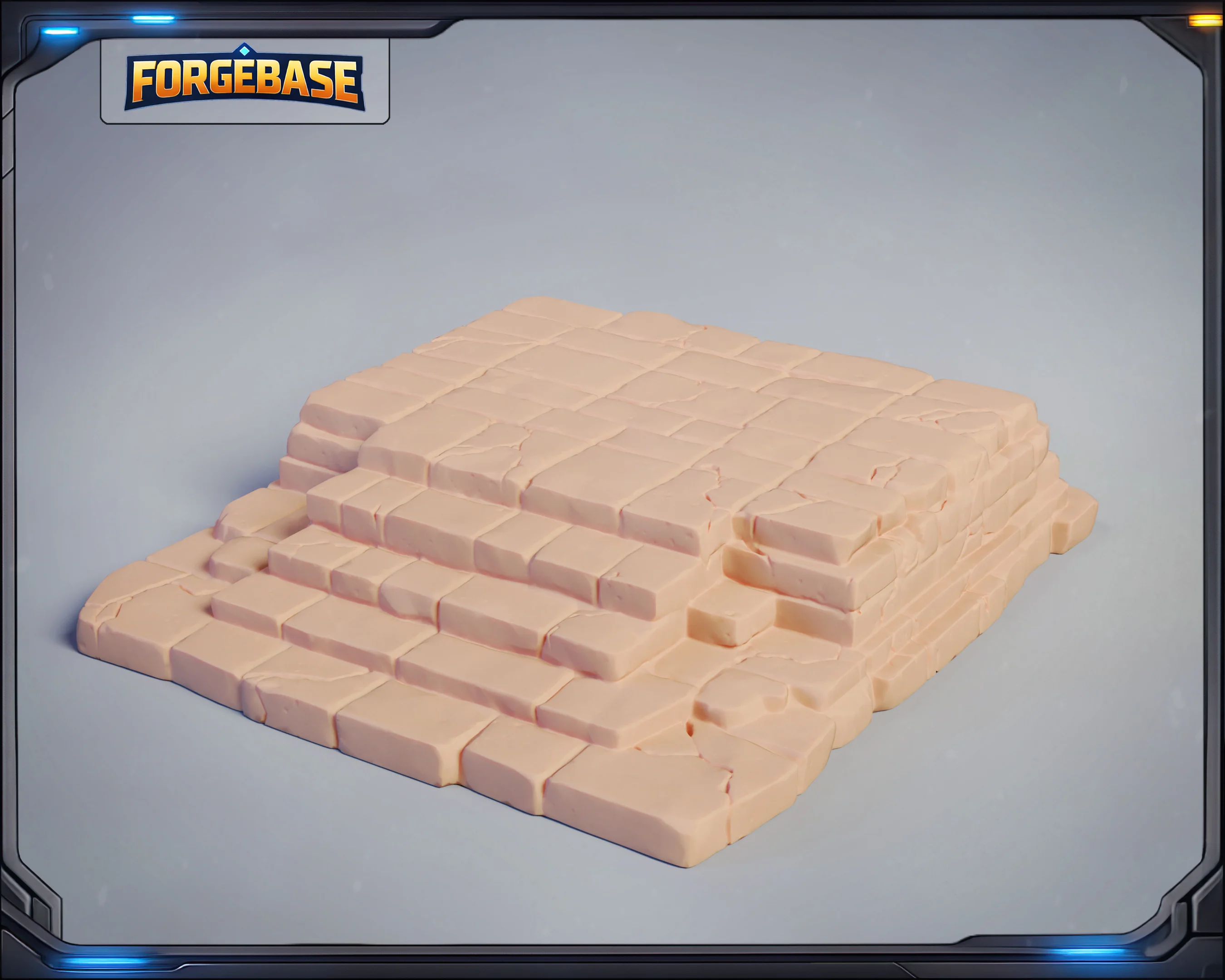 Base Stone Stairs