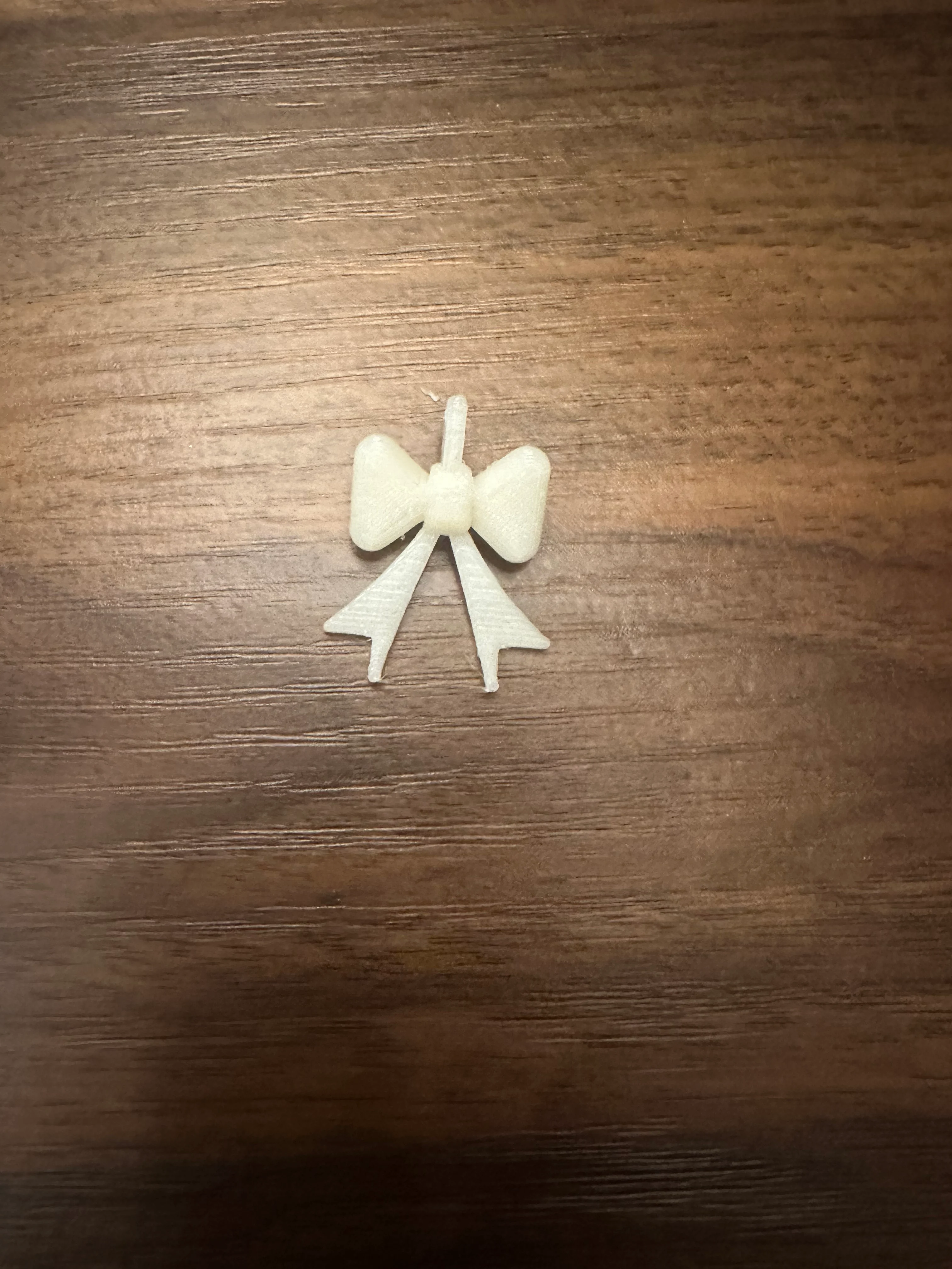 Bow keychain charm
