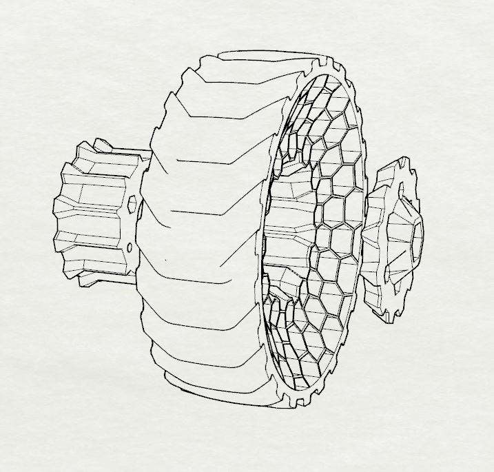 OpenRC 1:10 RC Truggy Rims AirLess