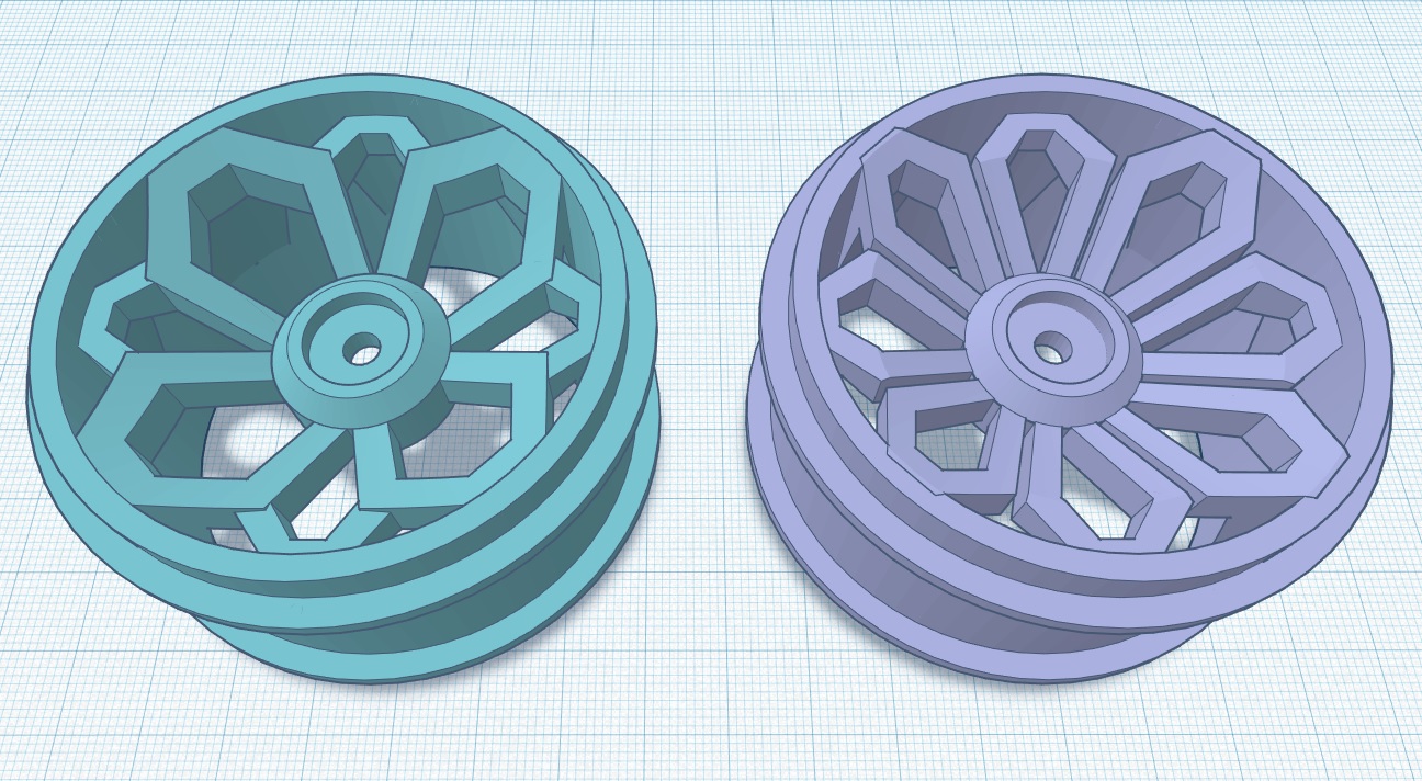 1:10 RC Buggy RIMS 61mm (Diamond Pack)