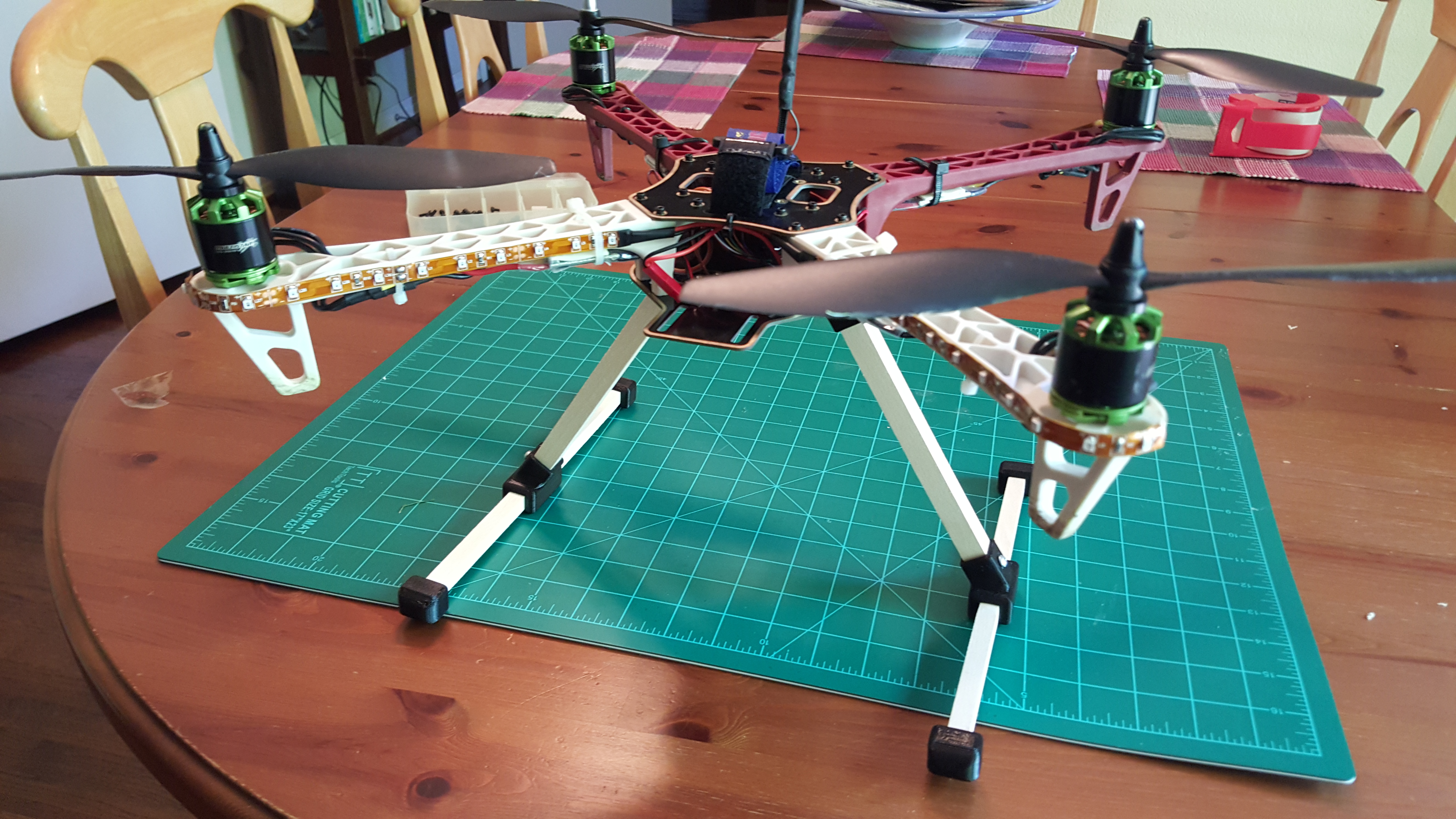 450 Quadcopter Landing Gear Mounts