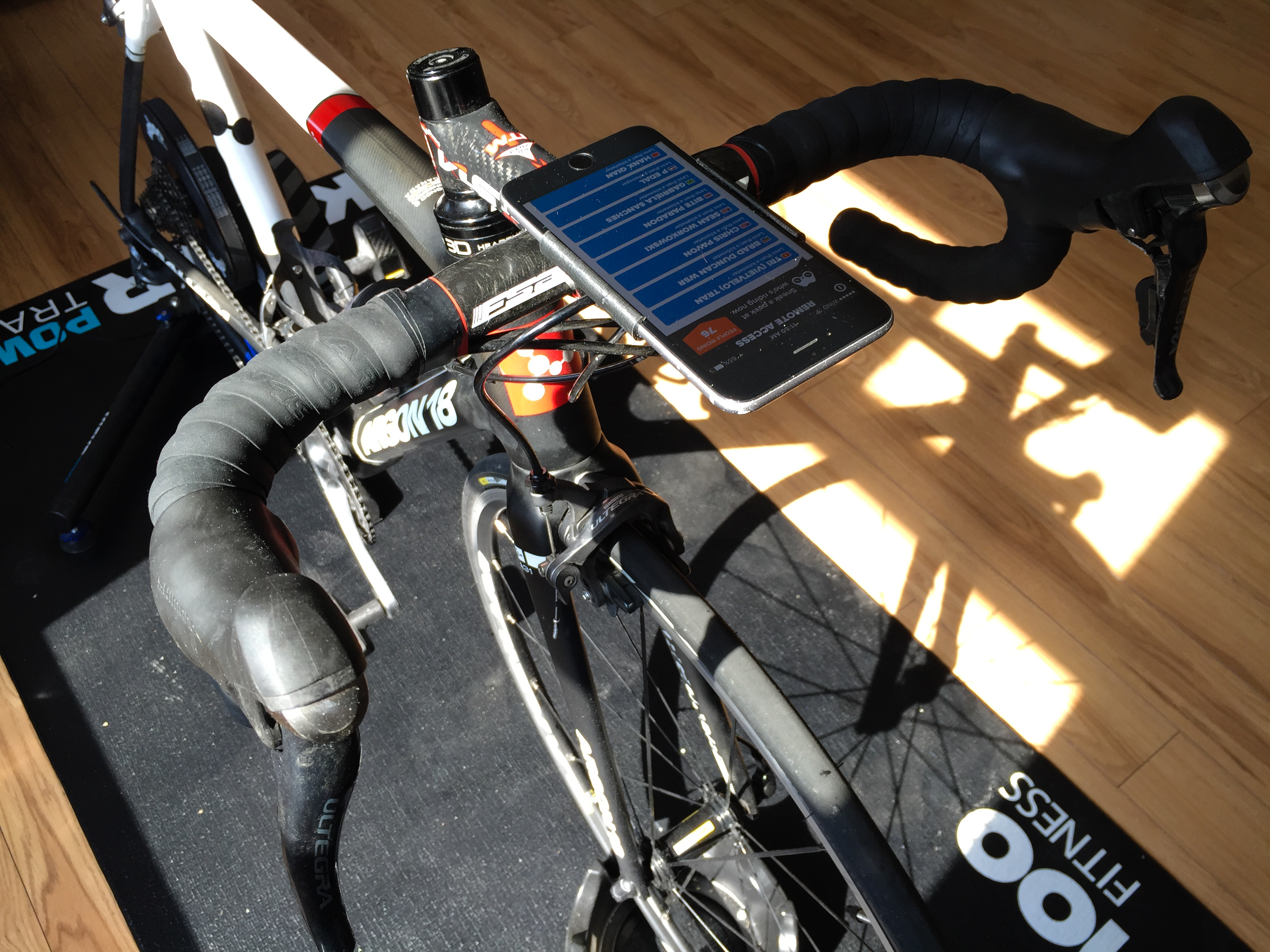 iPhone 6 and 6 Plus Garmin Mount for Indoor Training