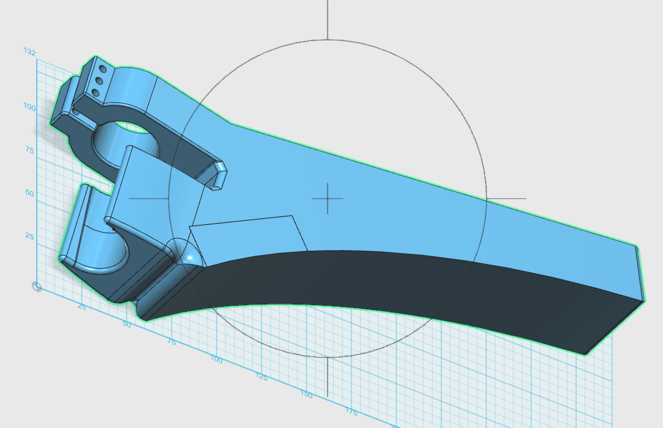 bike seatpost rack - angled for seatpost