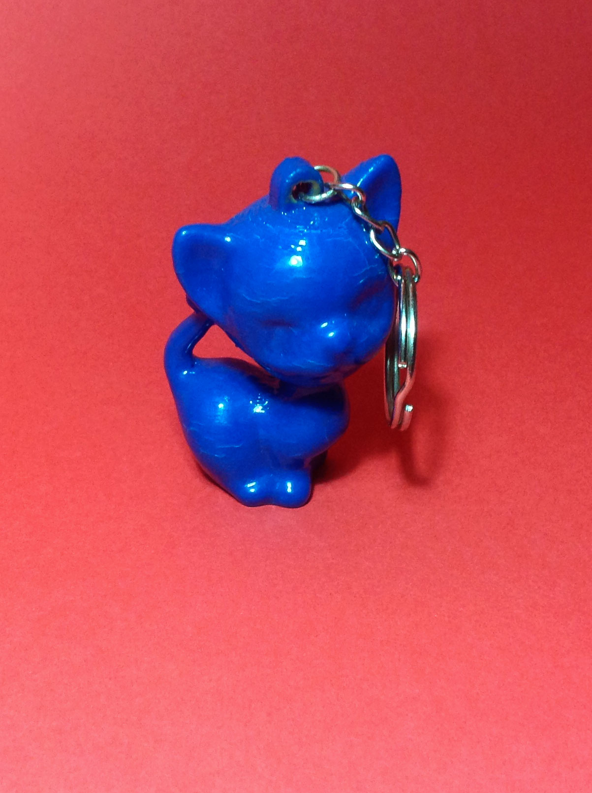 Kitten keychain
