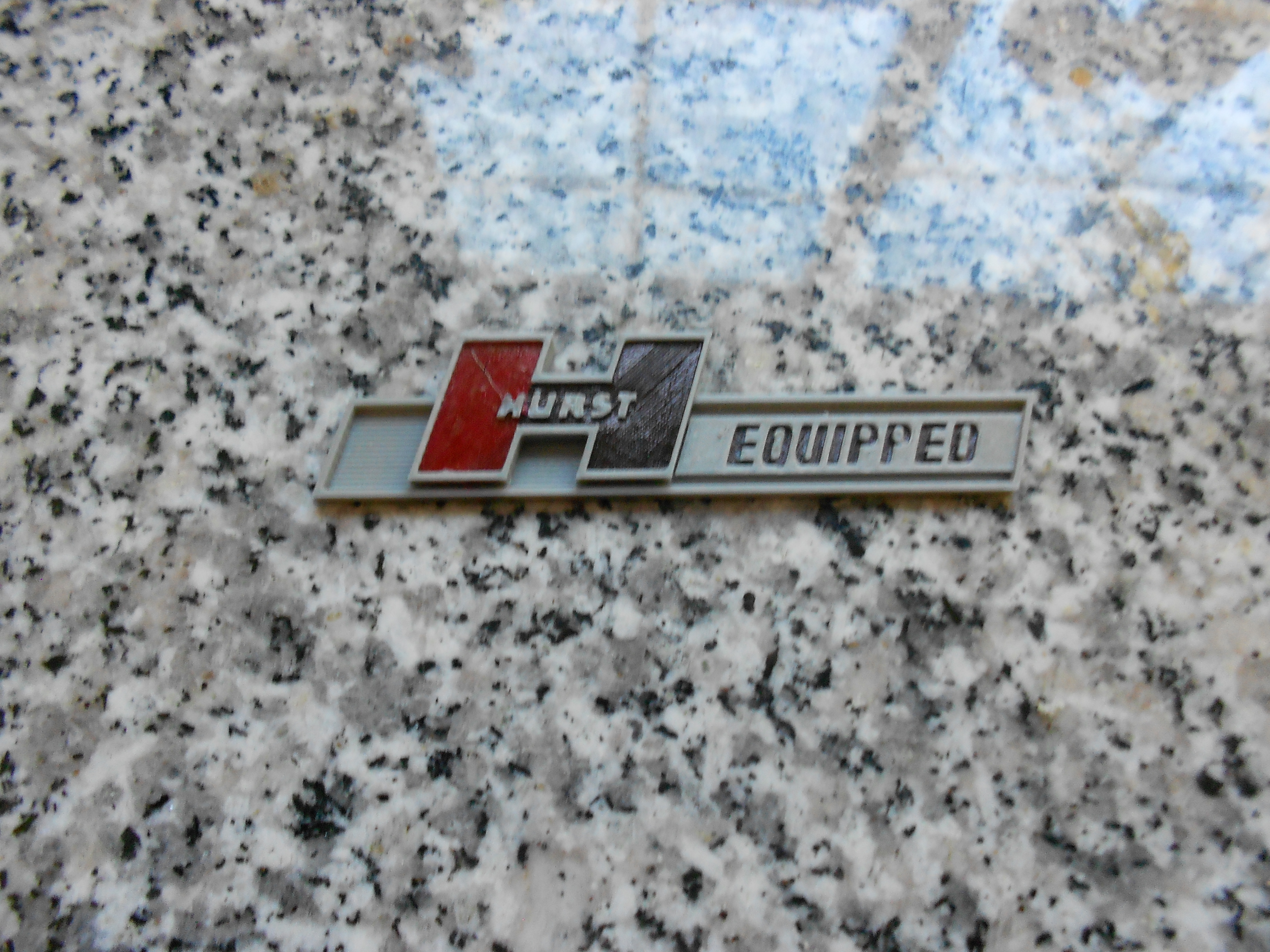 Hurst Equipped Emblem