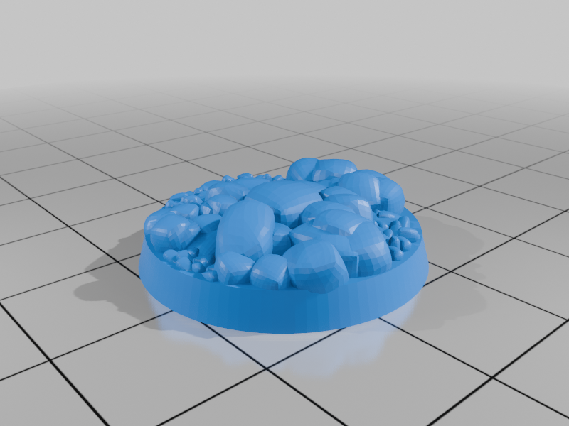Rocky base (25mm)