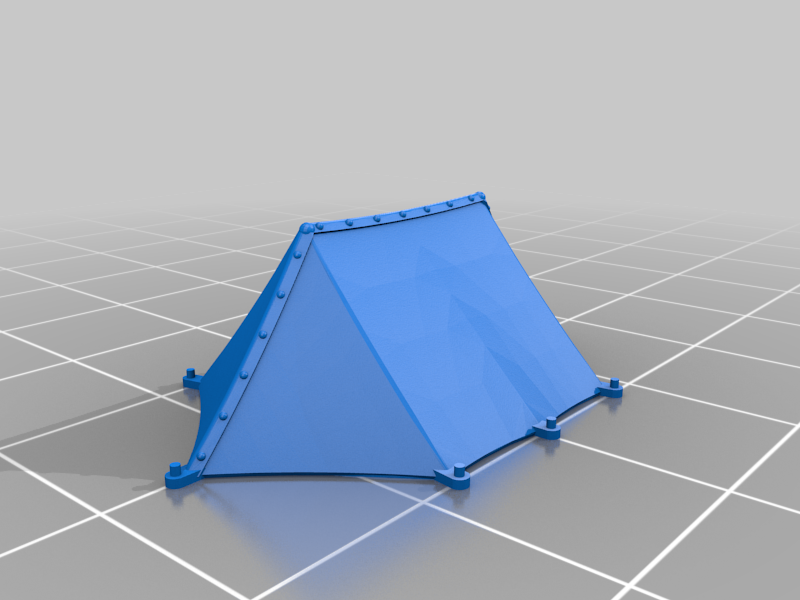 US Pup Tent WW2 easy print