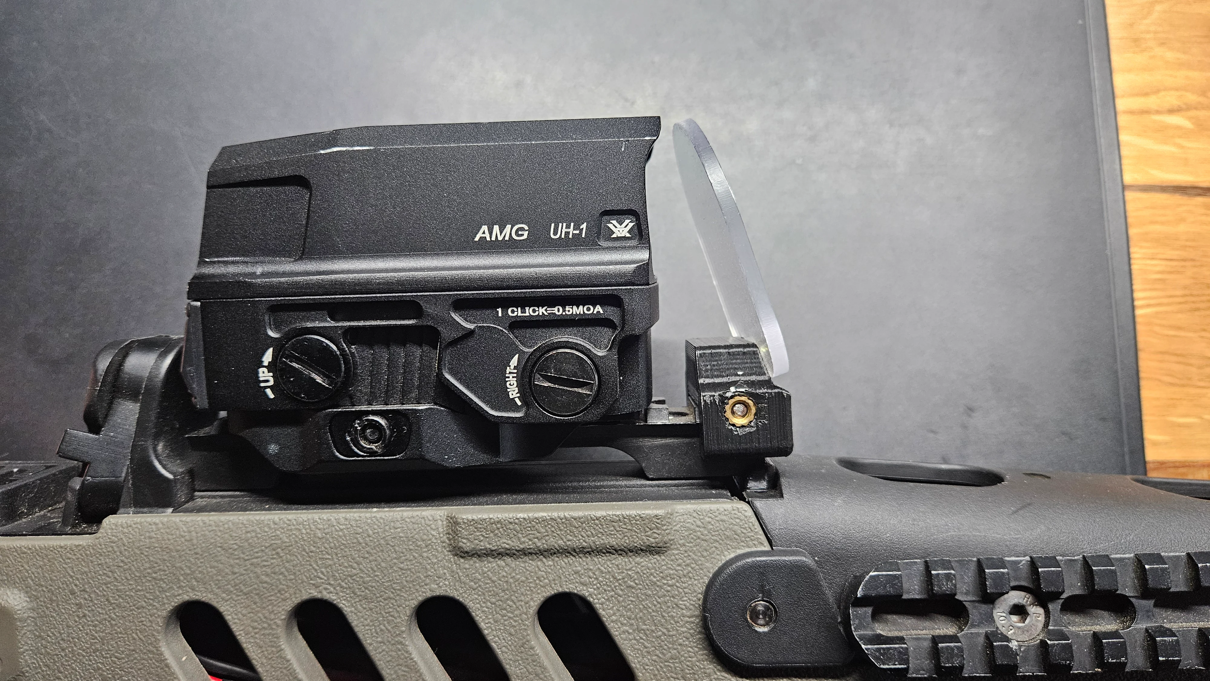 Reddot Lens-Protector / Killflash for Short Picatinny Rails (2 Versions available)