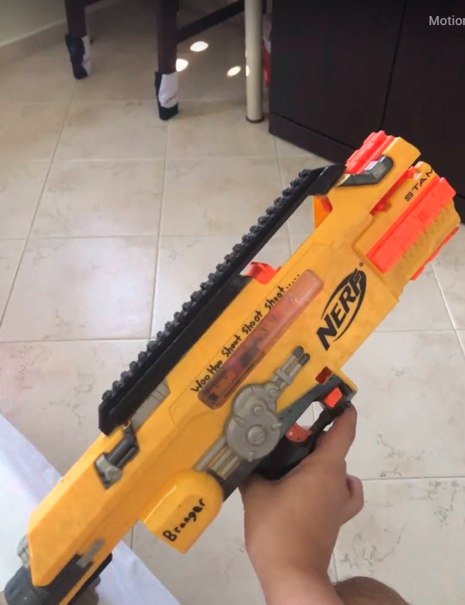 Nerf Stampede TopRail