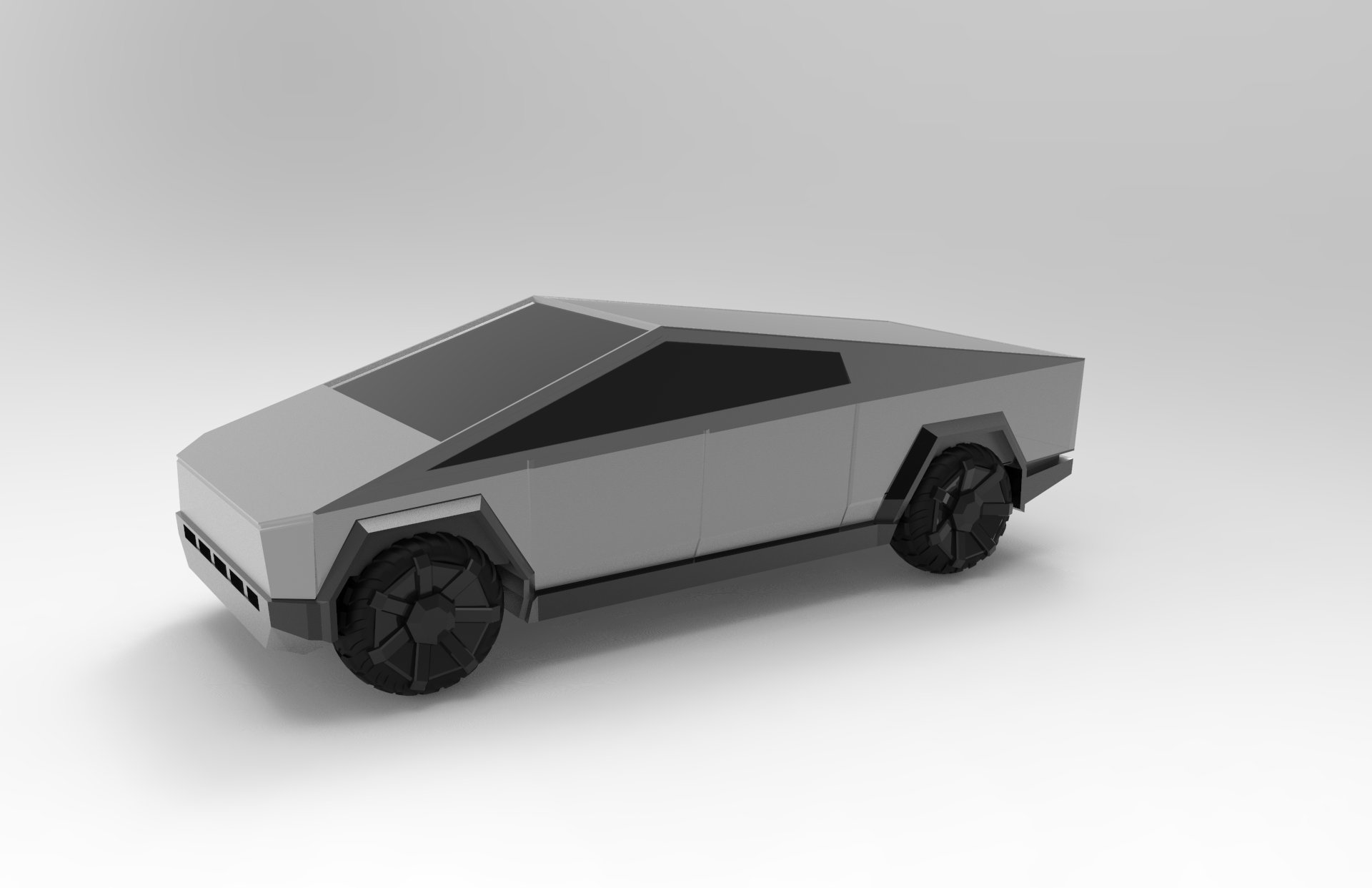 Tesla Cyber Truck Fan Model