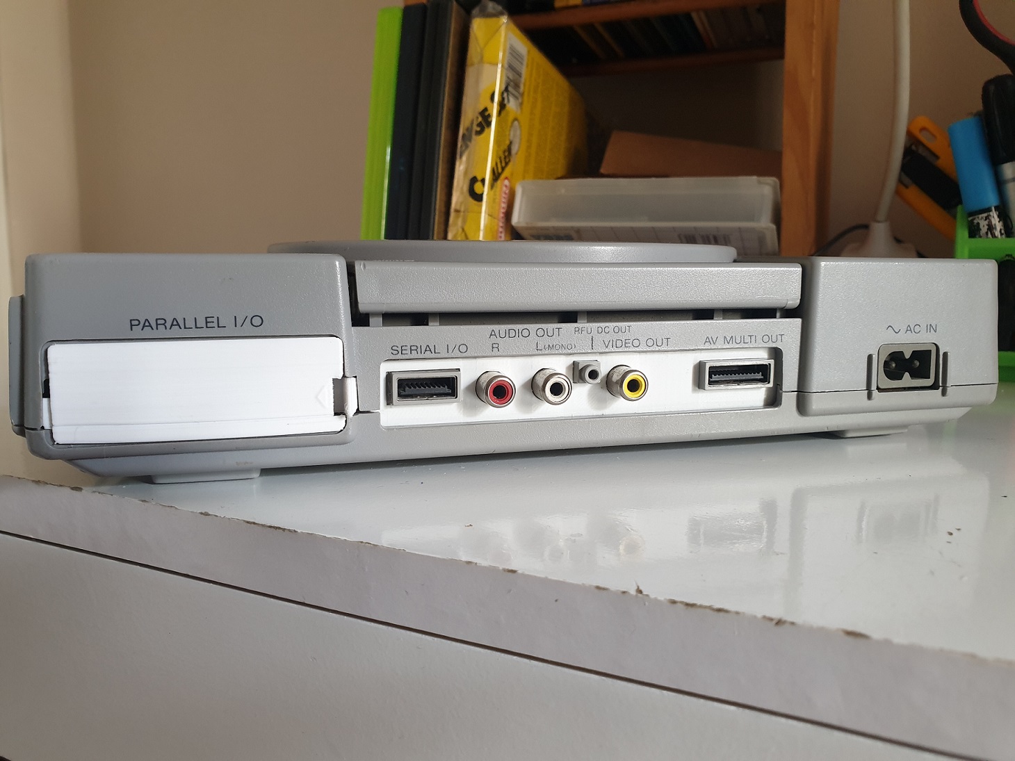 PlayStation 1 - Parallel Port I/O and face plate cover v3