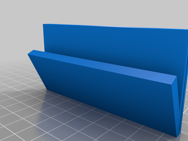 Museum exhibit card holder