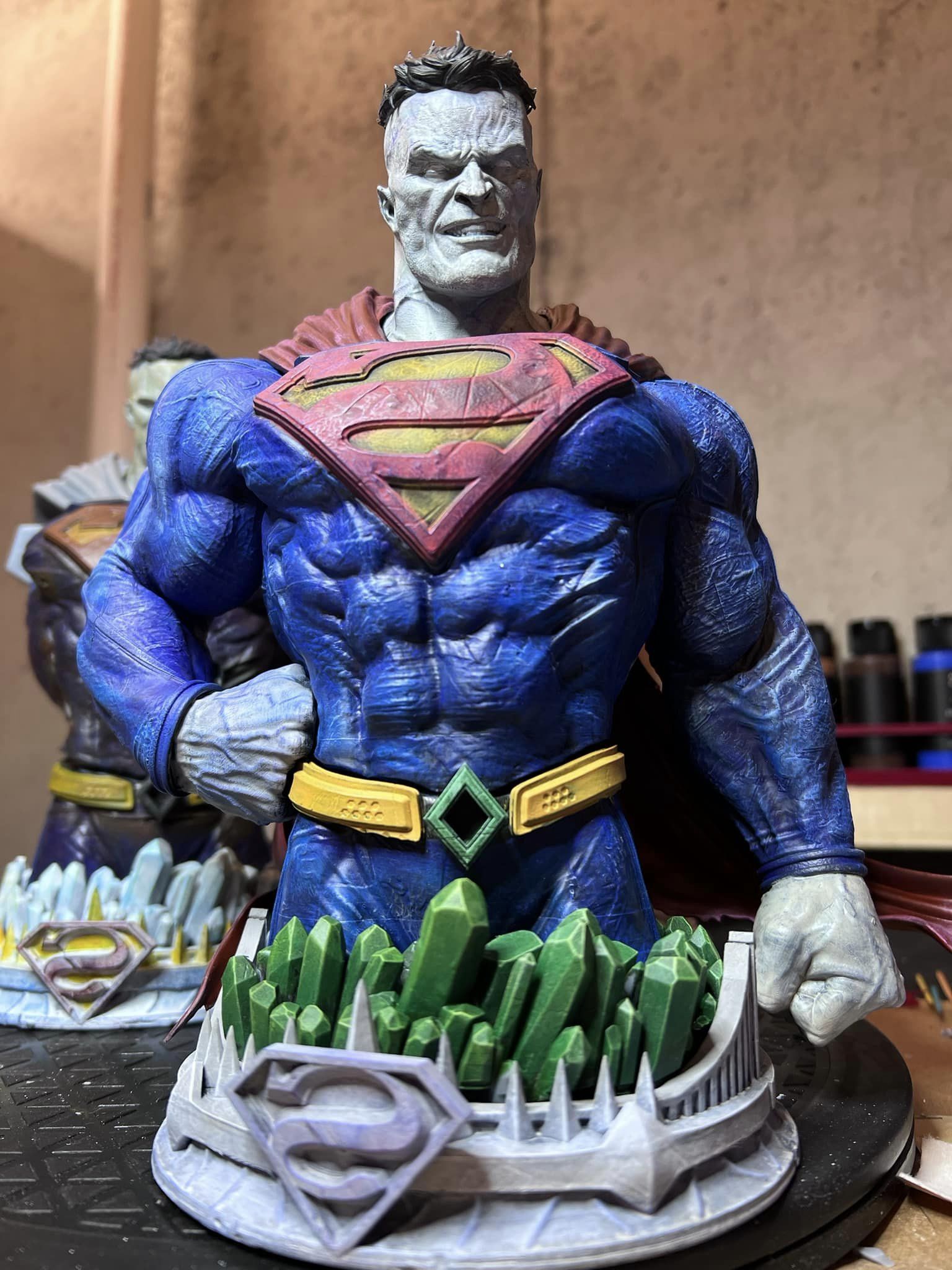 B3DSERK BIZARRO BUST: TESTED AND READY FOR 3D PRINTING