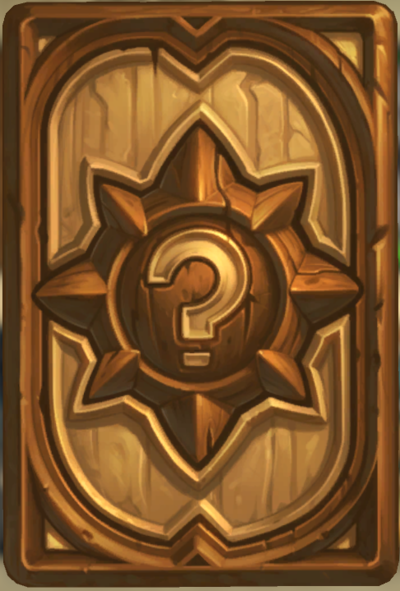 Hearthstone Random Card Back