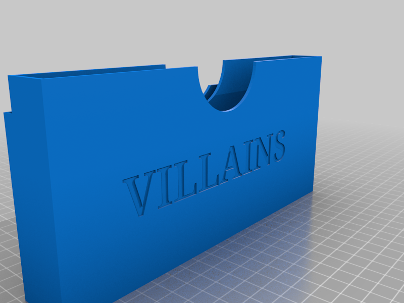 Marvel United - Villain Card and Mission Card Holder Combo