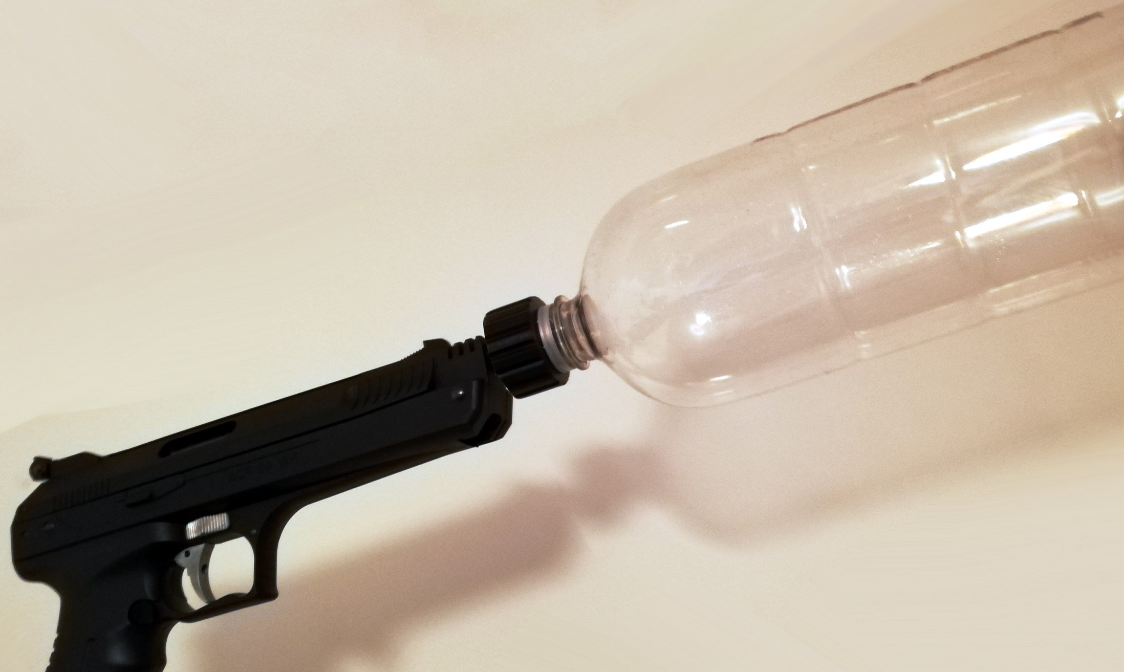 Prop Bottle Silencer adaptor - PCO1881 to 14mm CCW / 1/2-20 UNF thread