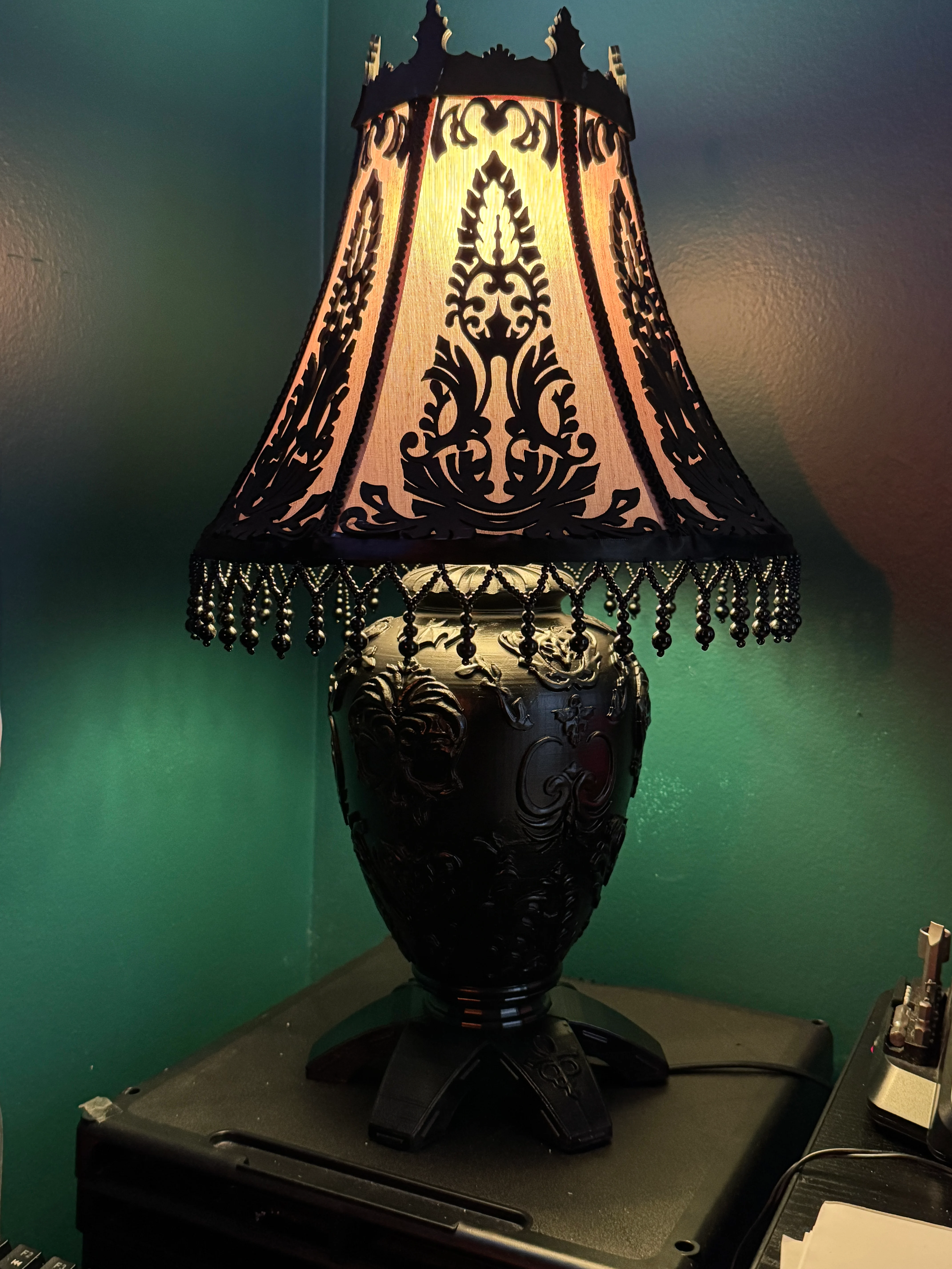 Goth (Victorian) Lamp Base