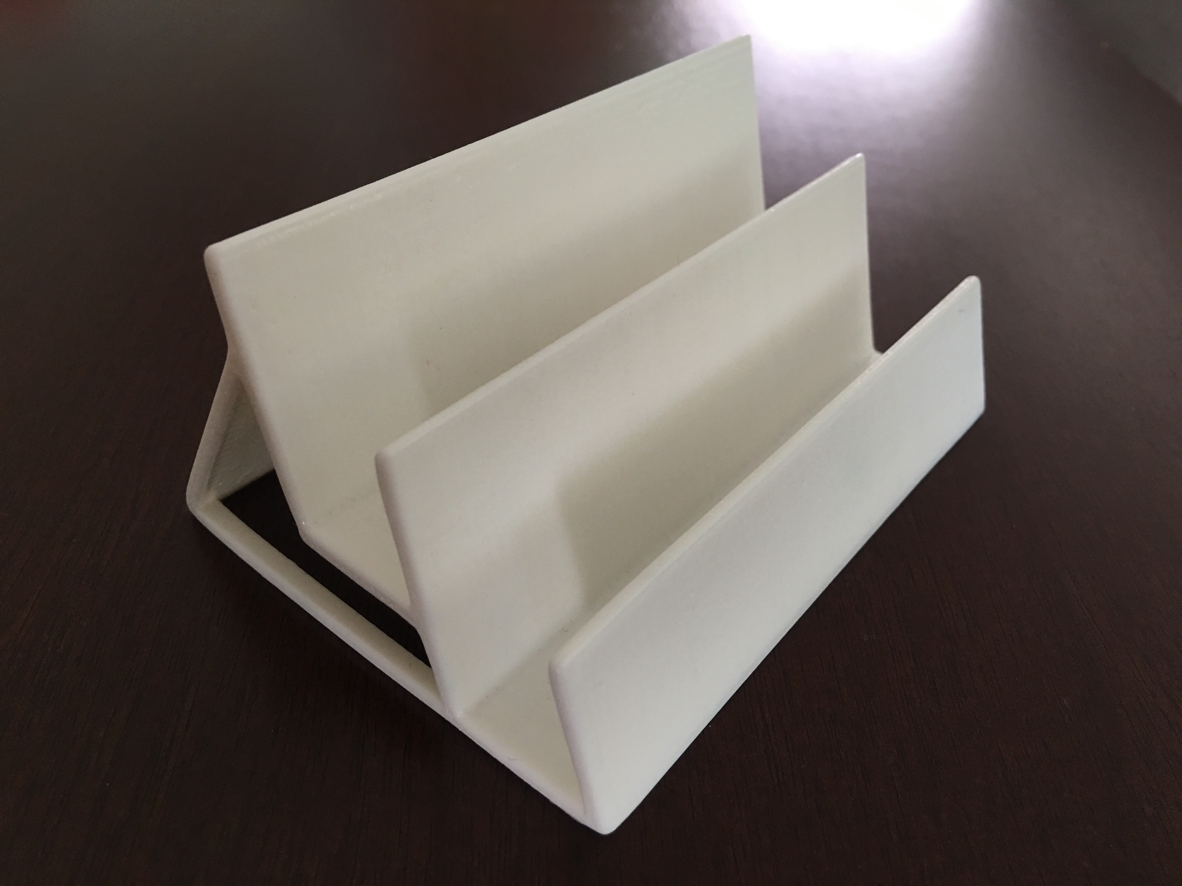 Double Business Card Holder