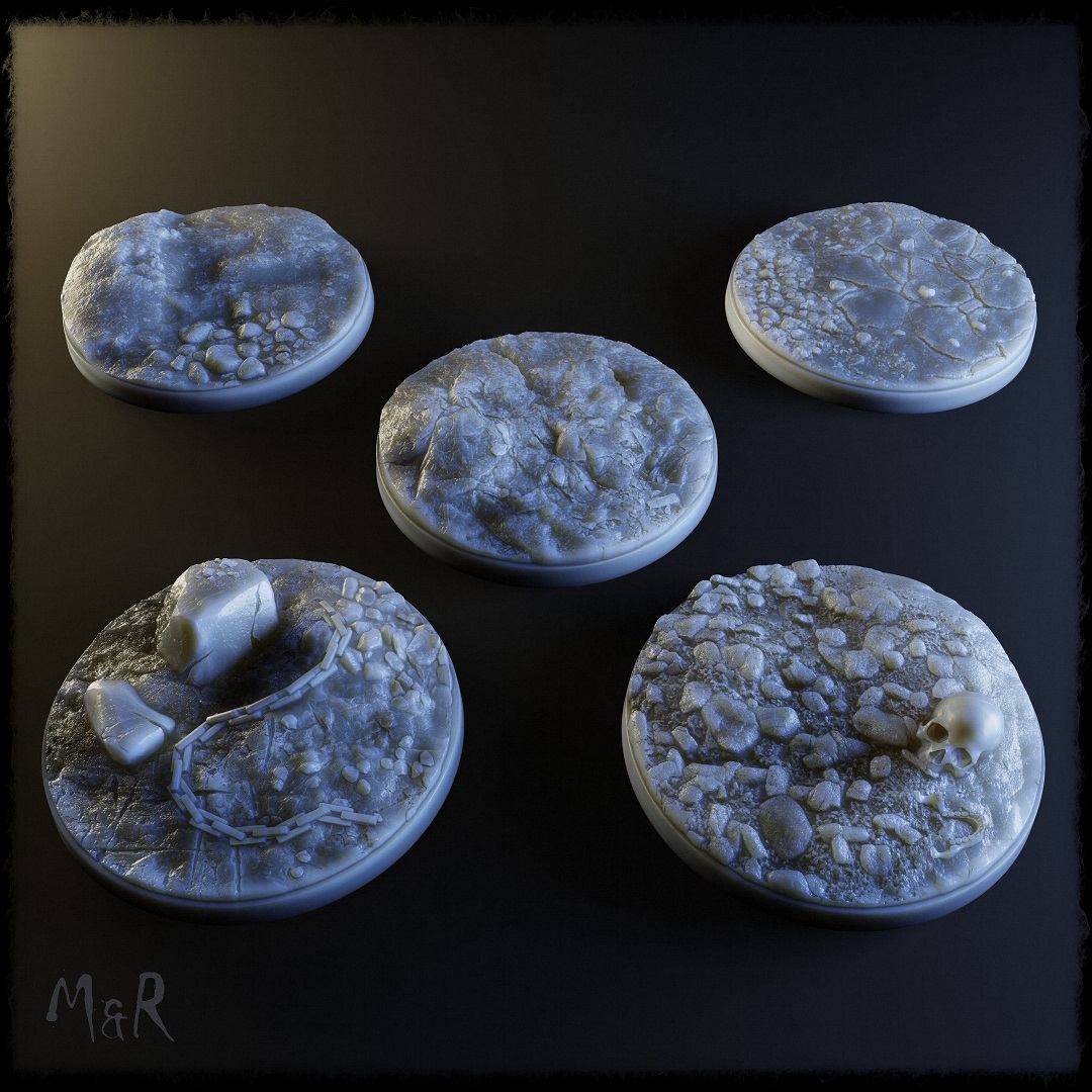 Round bases -Rocky