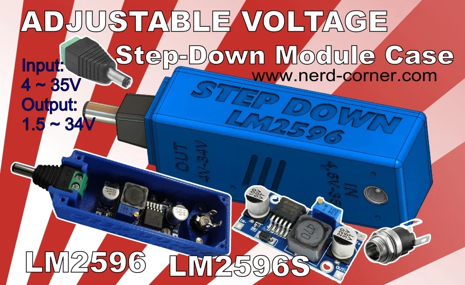 LM2596S step down case LM2596
