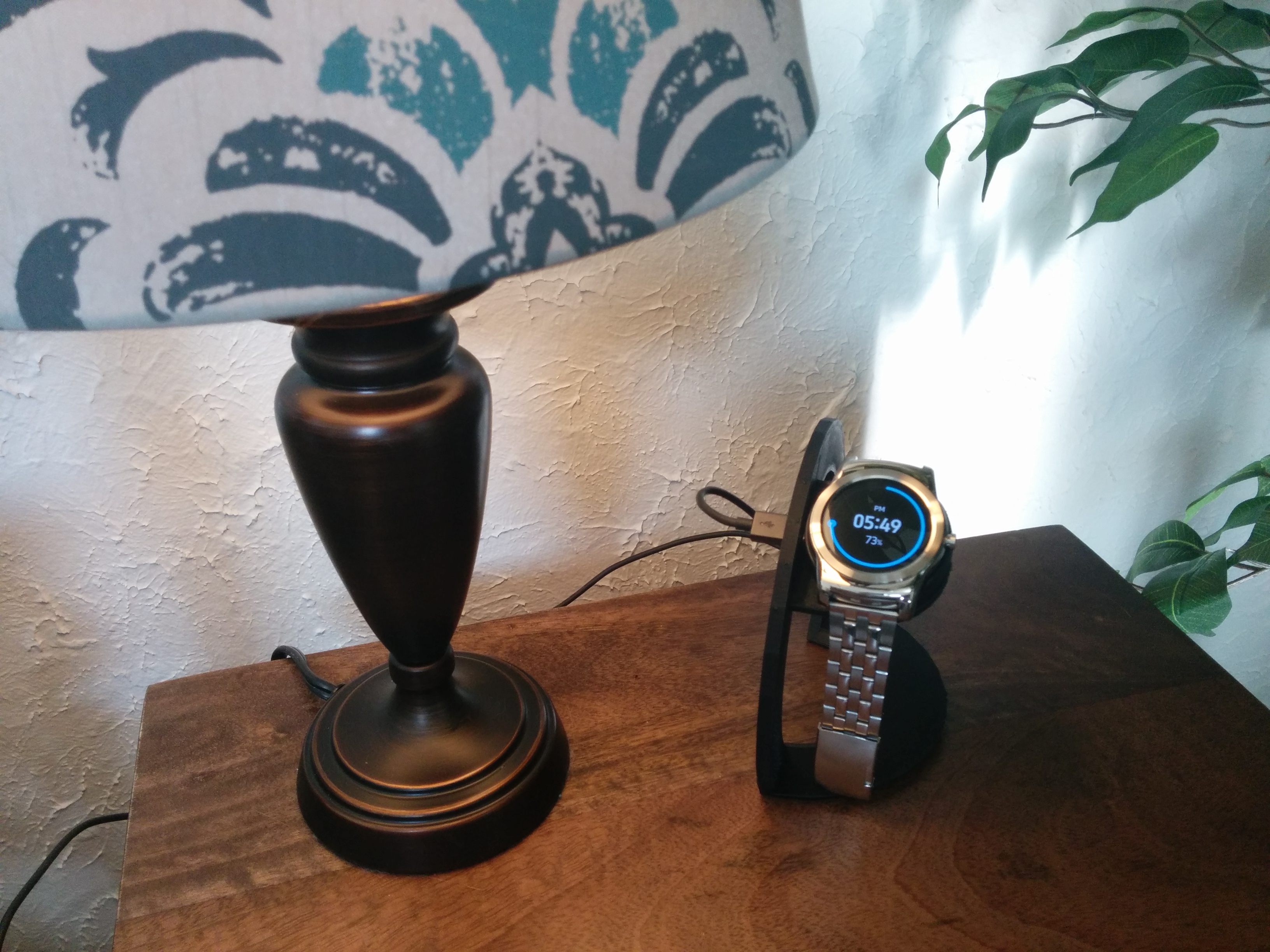 Parametric LG Android Wear Watch Charger Stand