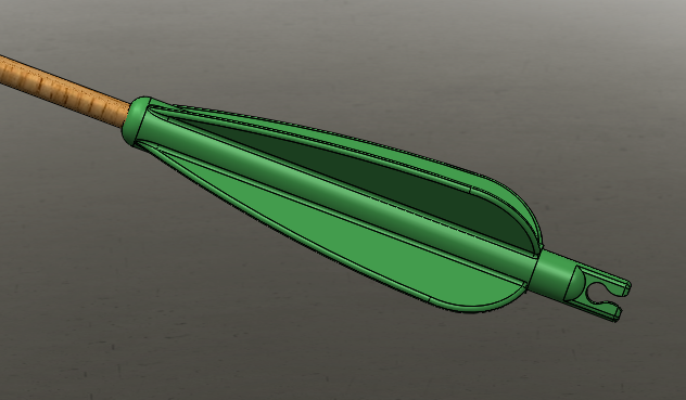 Arrow for skewer stick