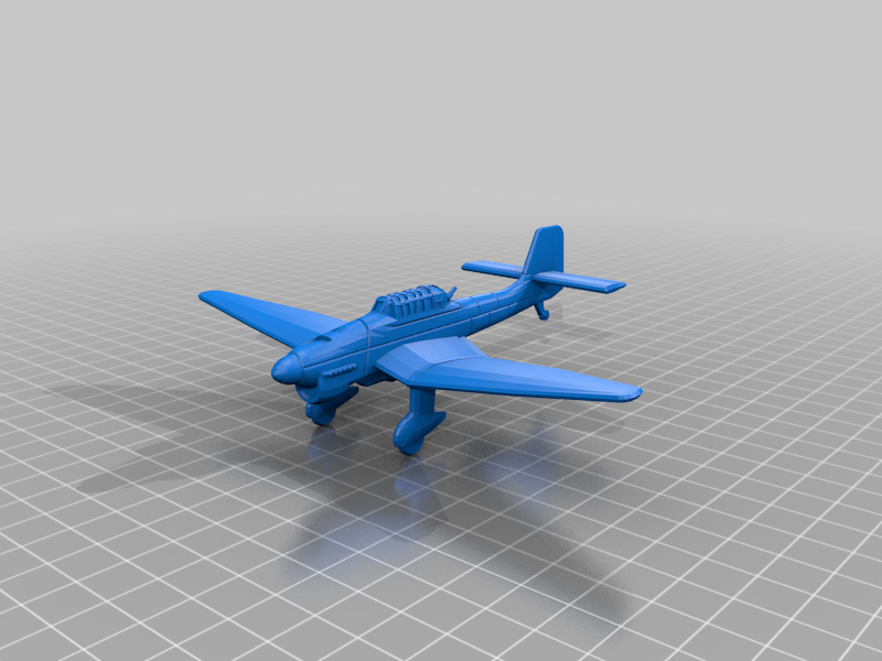 Stuka Ju-87 B2 for microarmor
