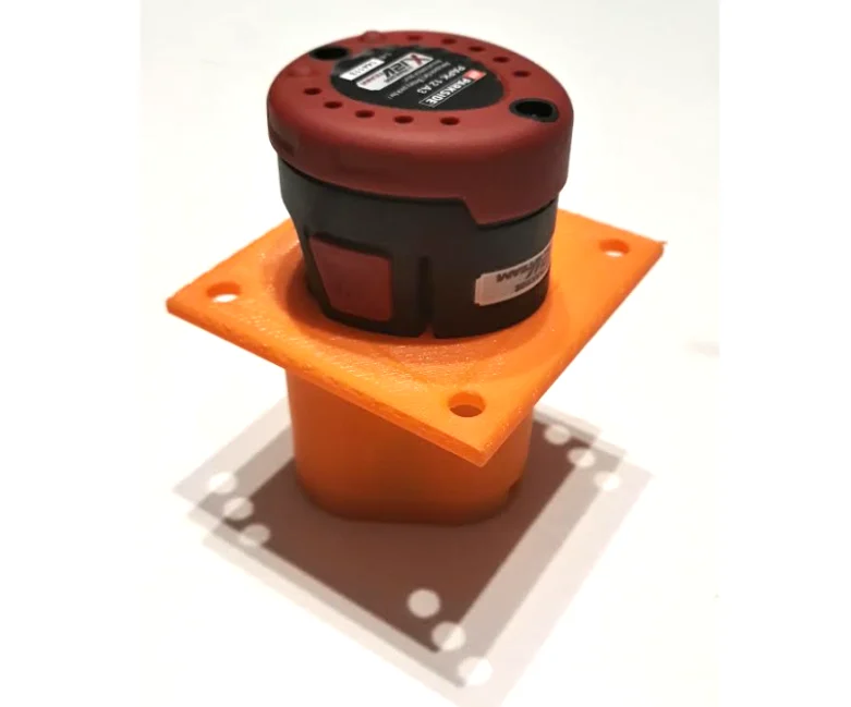 battery adapter / mounting bracket PARKSIDE X12V-TEAM | adapter akumulatora / uchwyt montażowy PARKSIDE X12V-TEAM [fdrl.pl]